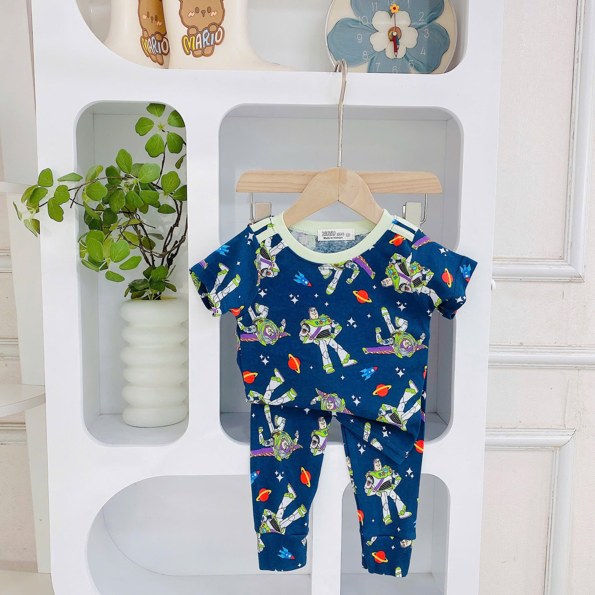 Zuzu Short Sleeves Long Pants Pyjamas