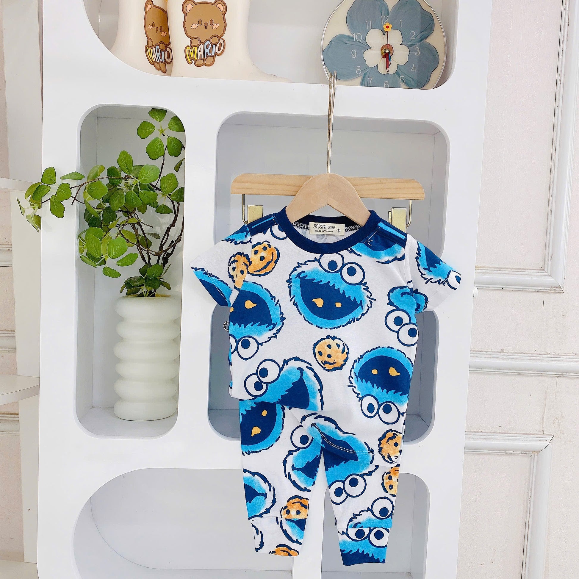 Zuzu Short Sleeves Long Pants Pyjamas