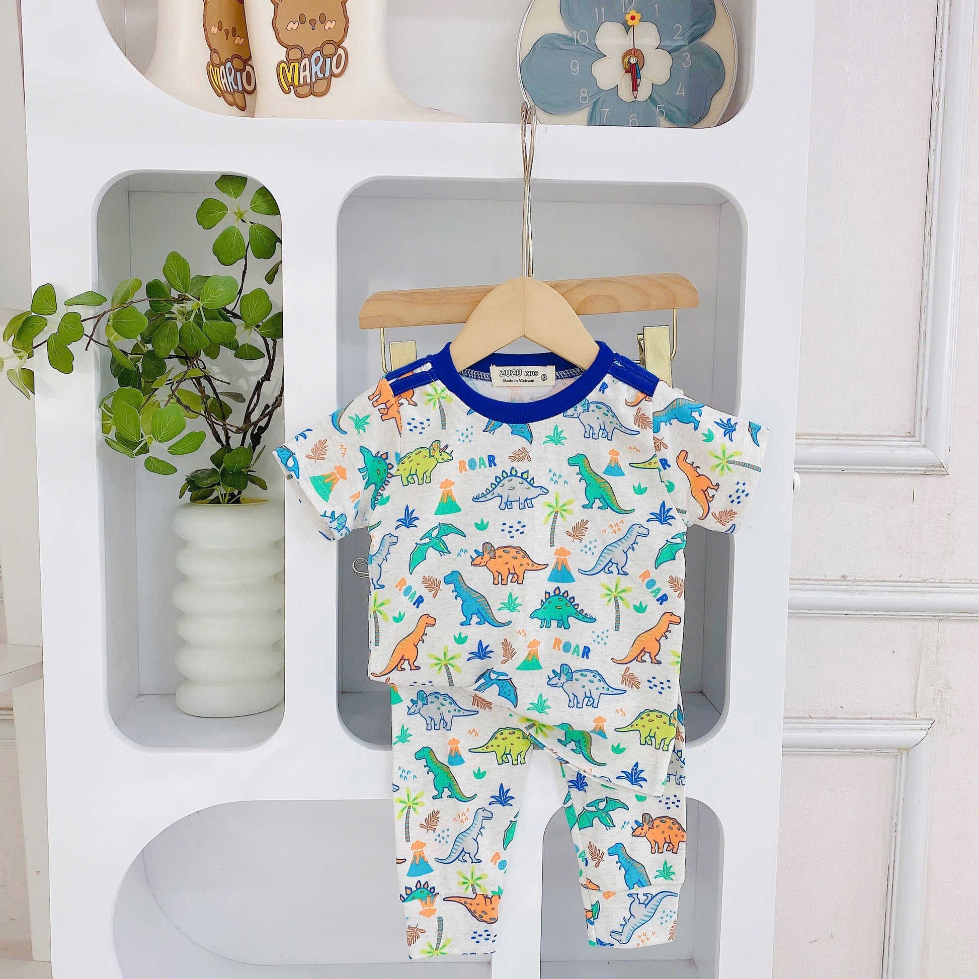 Zuzu Short Sleeves Long Pants Pyjamas