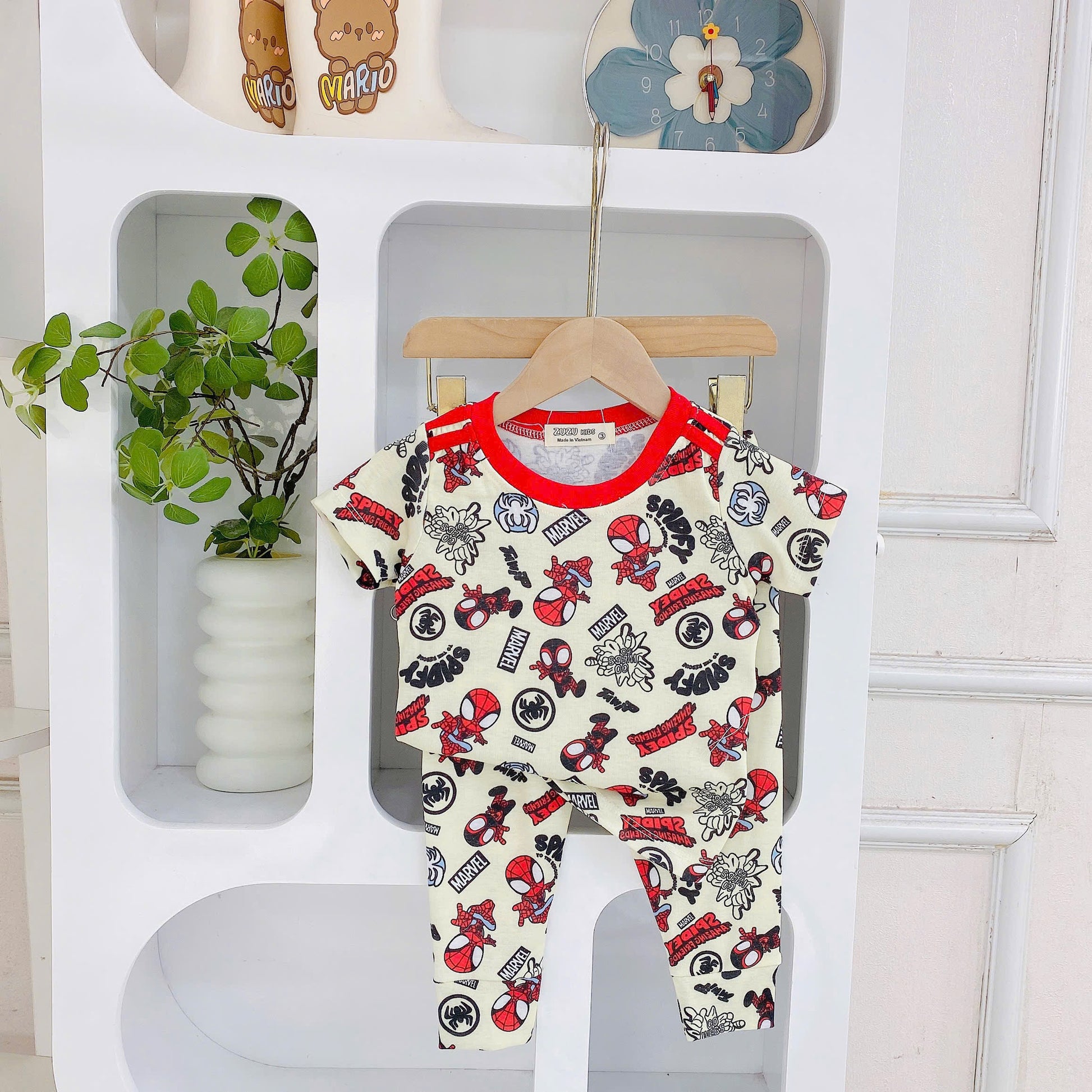 Zuzu Short Sleeves Long Pants Pyjamas