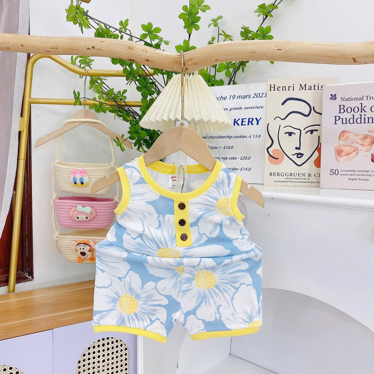 Sleeveless Play Time Set Jumping Beans