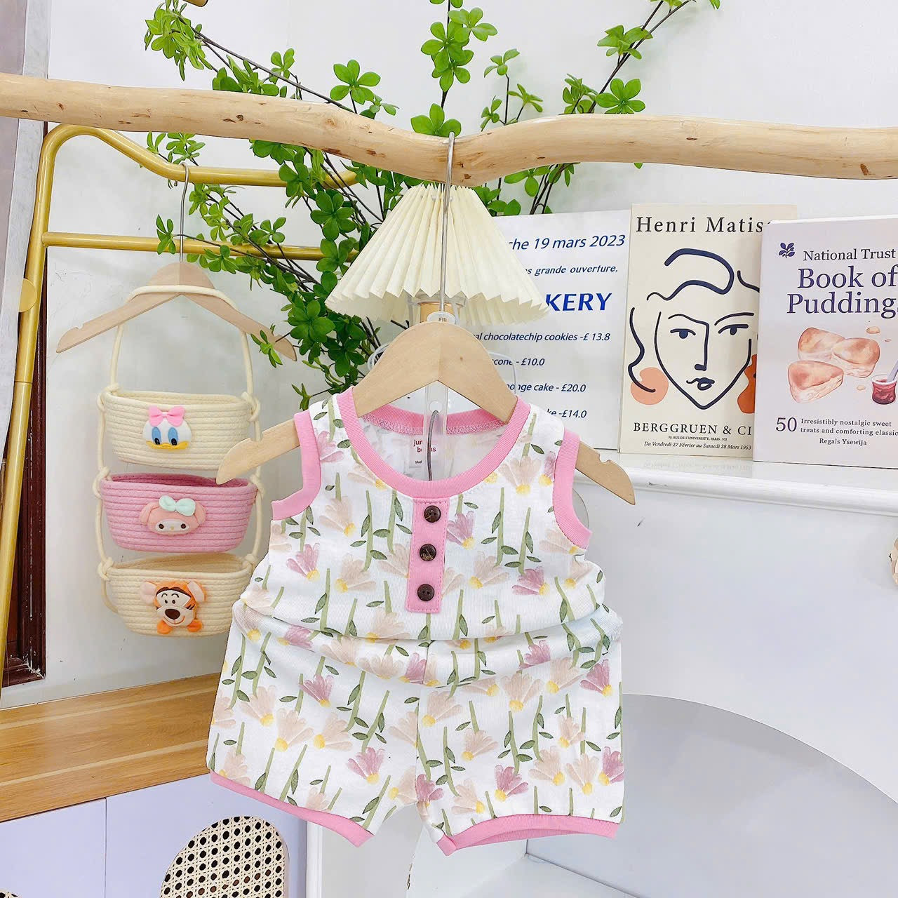 Sleeveless Play Time Set Jumping Beans