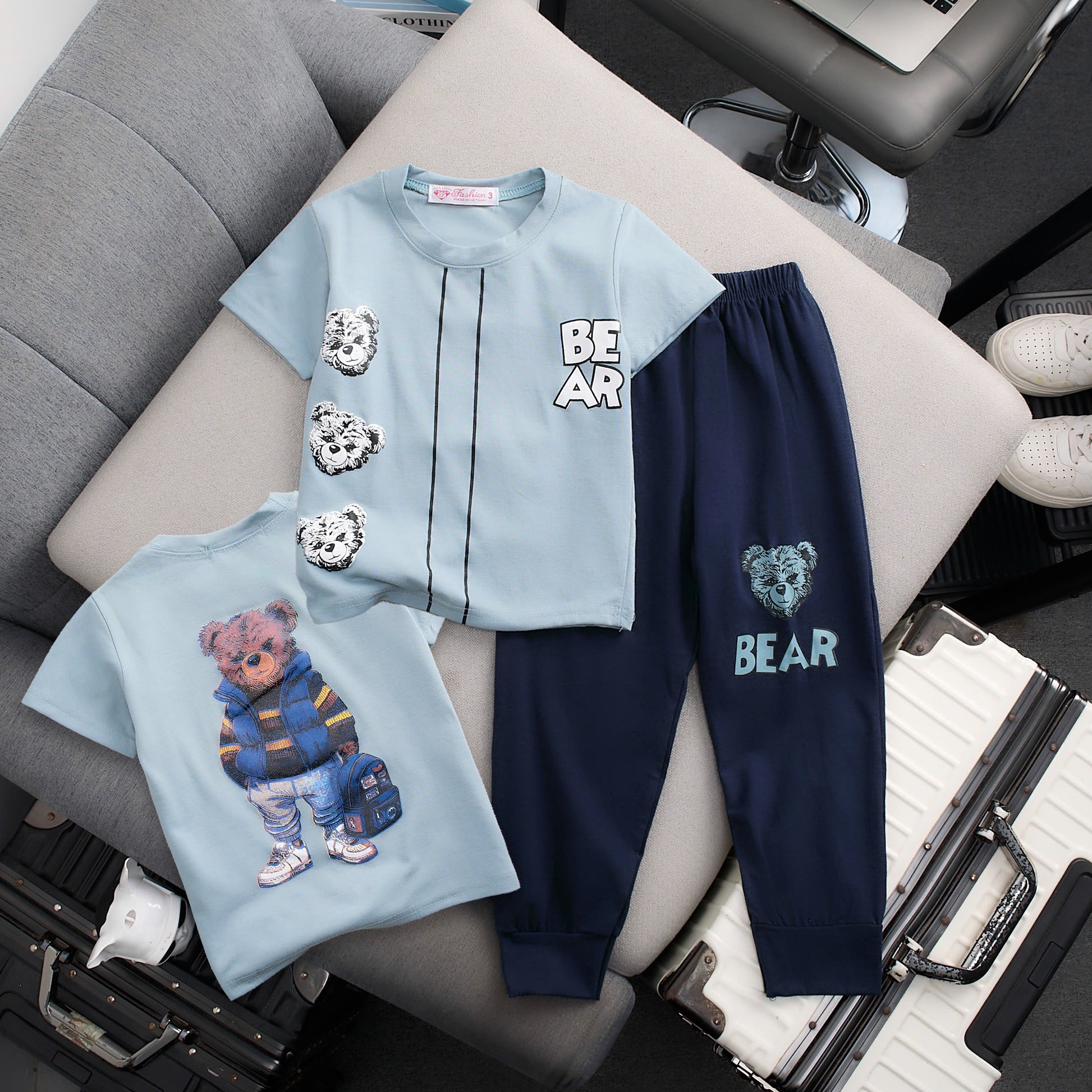 Boys Pyjamas Short Sleeves