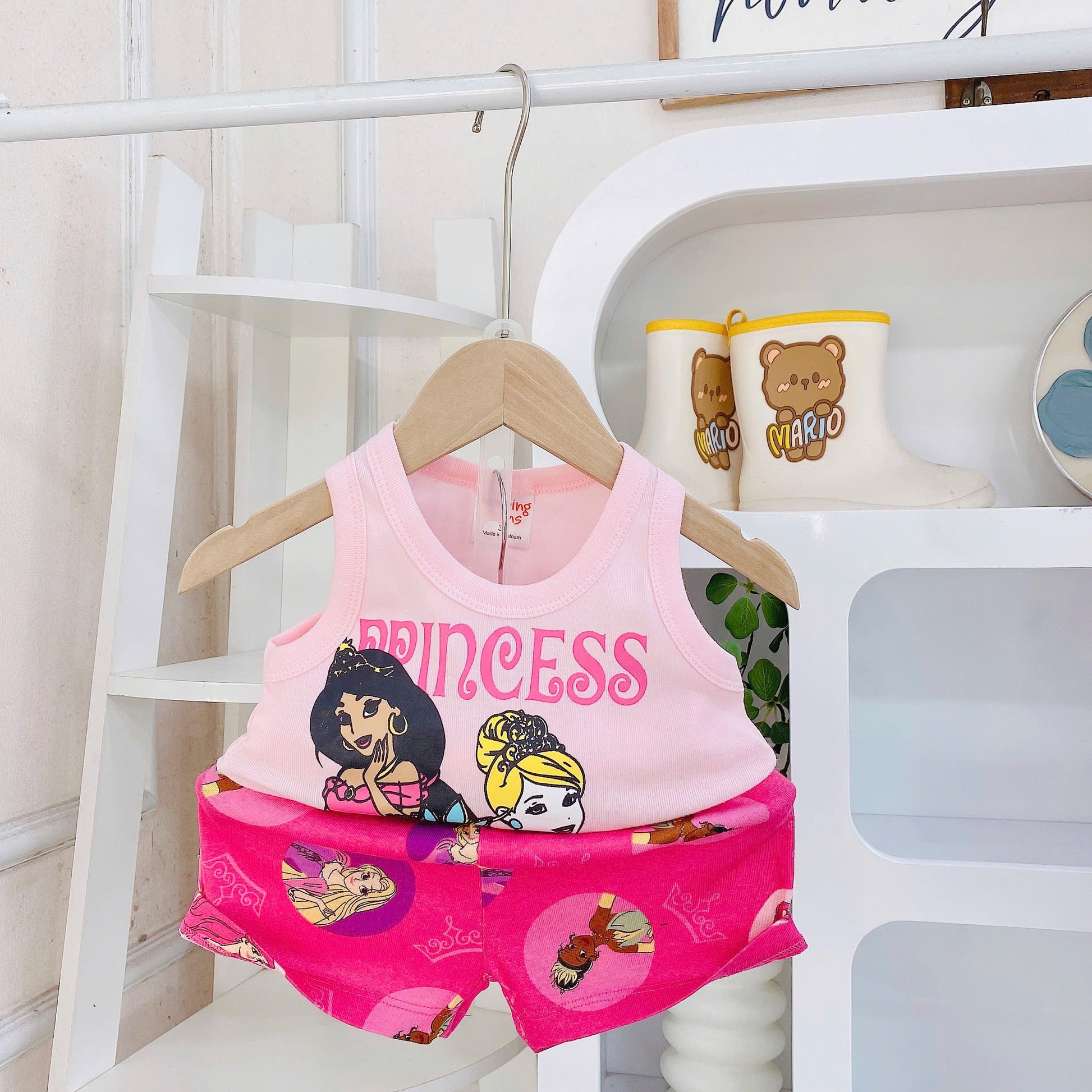 Printed Sleeveless Play Time Set