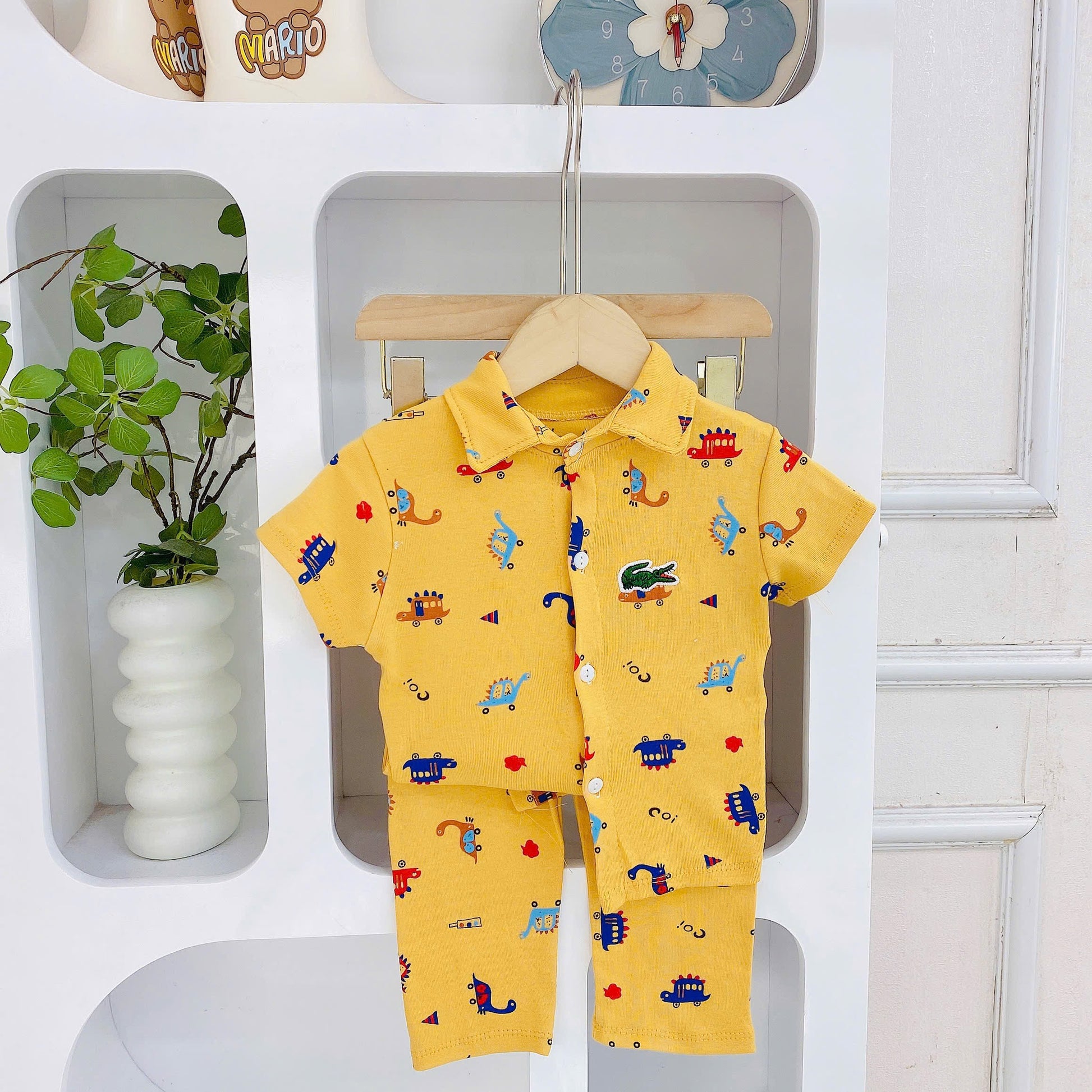 Shirt Set with Long Pants