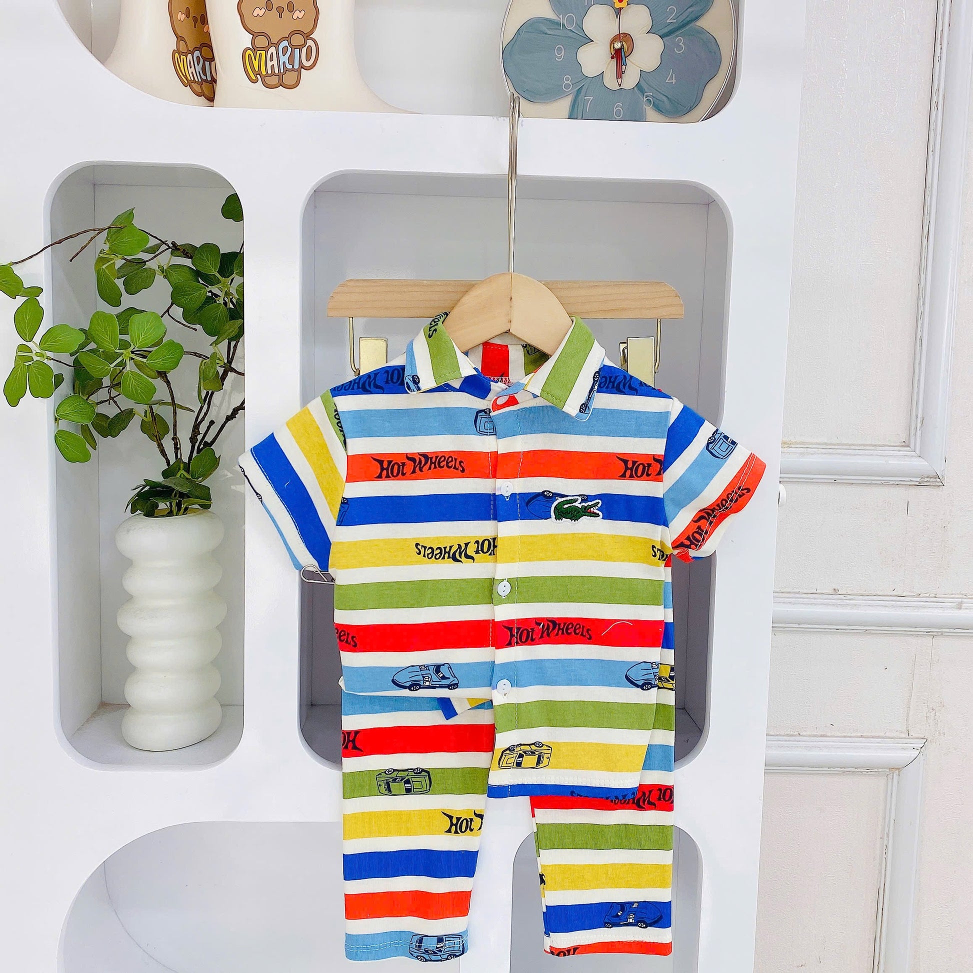 Shirt Set with Long Pants