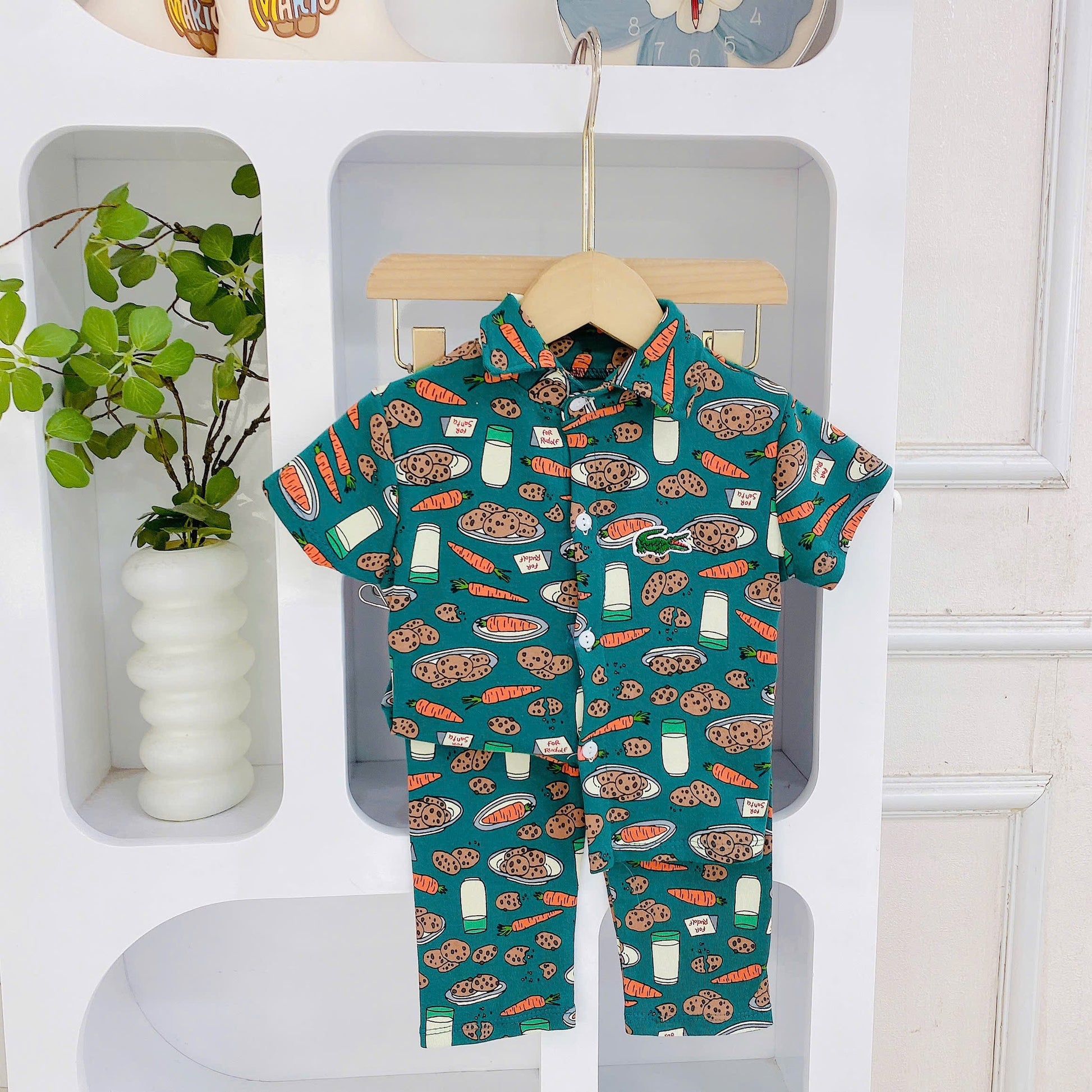 Shirt Set with Long Pants