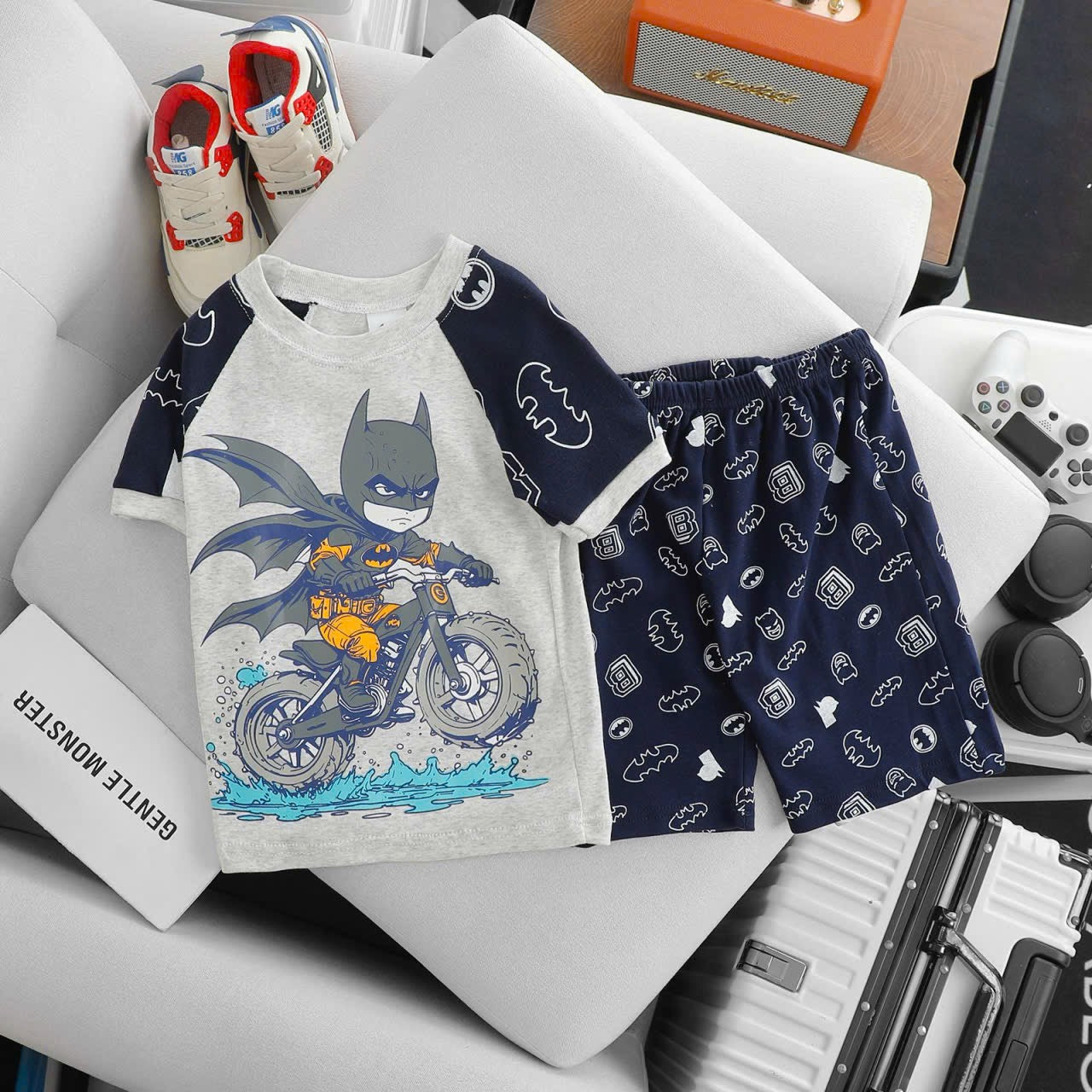 Angel Kids Printed Play Suits