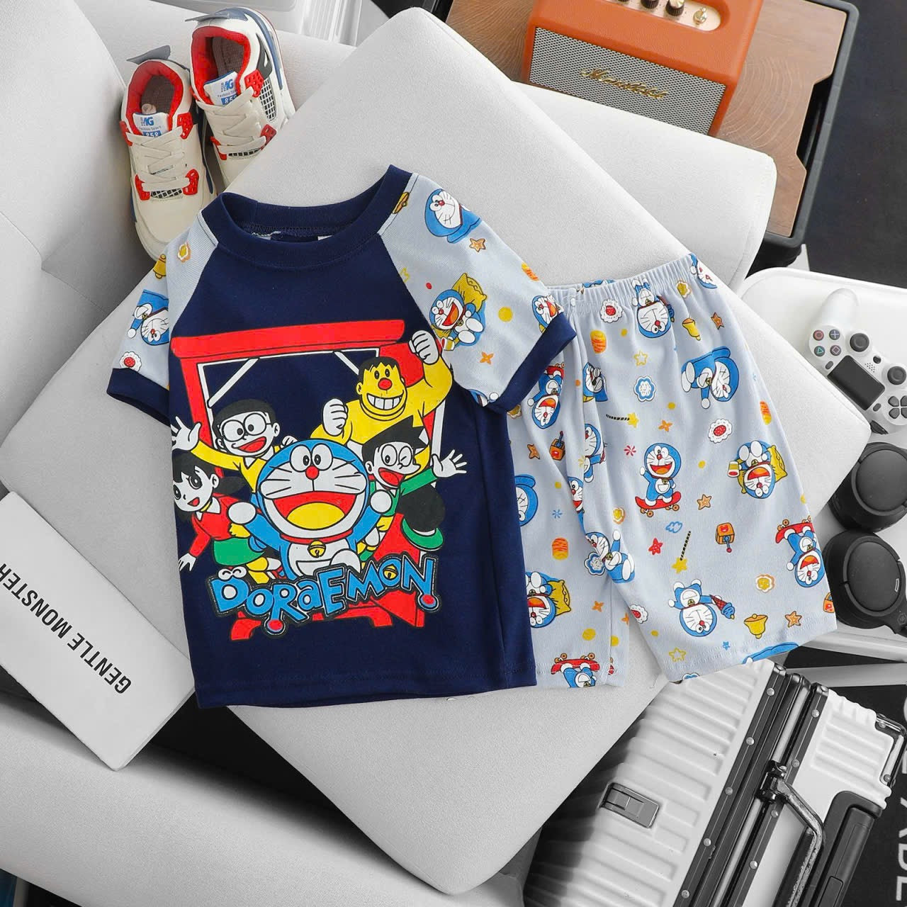 Angel Kids Printed Play Suits