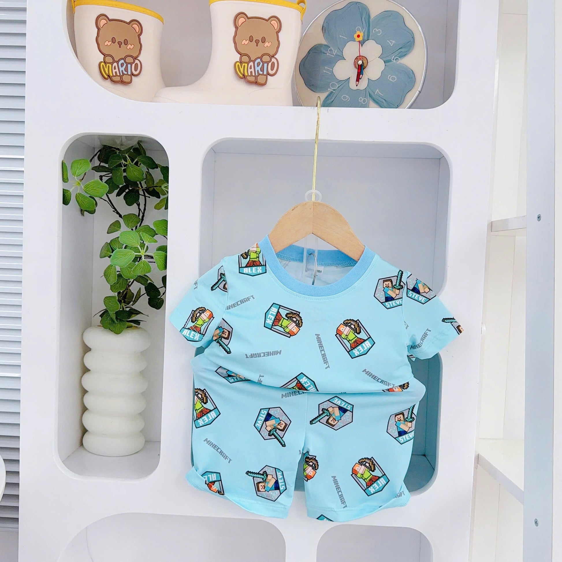 3D Cotton Yuzzin Play Suit Boys
