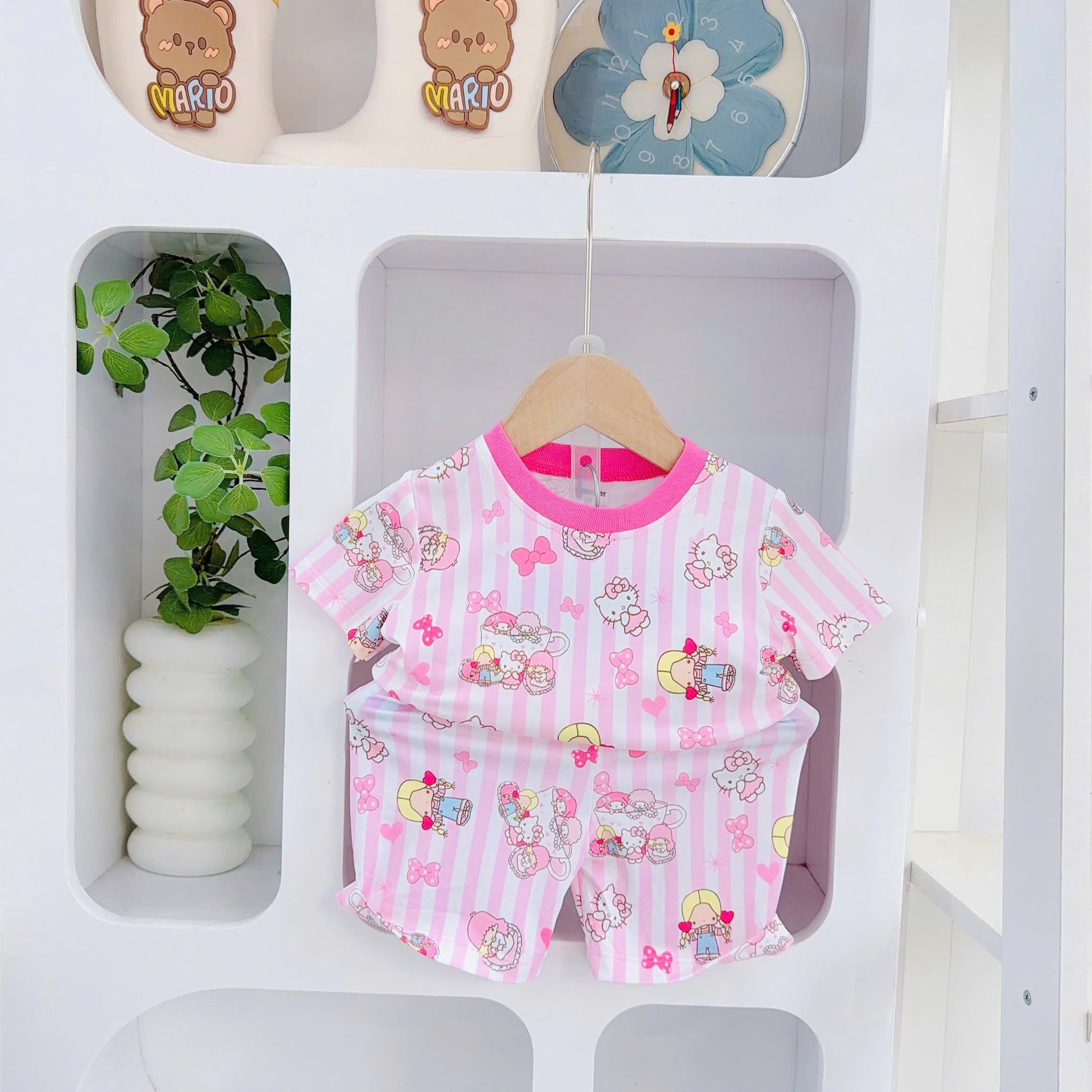 3D Cotton Yuzzin Play Suit Girls