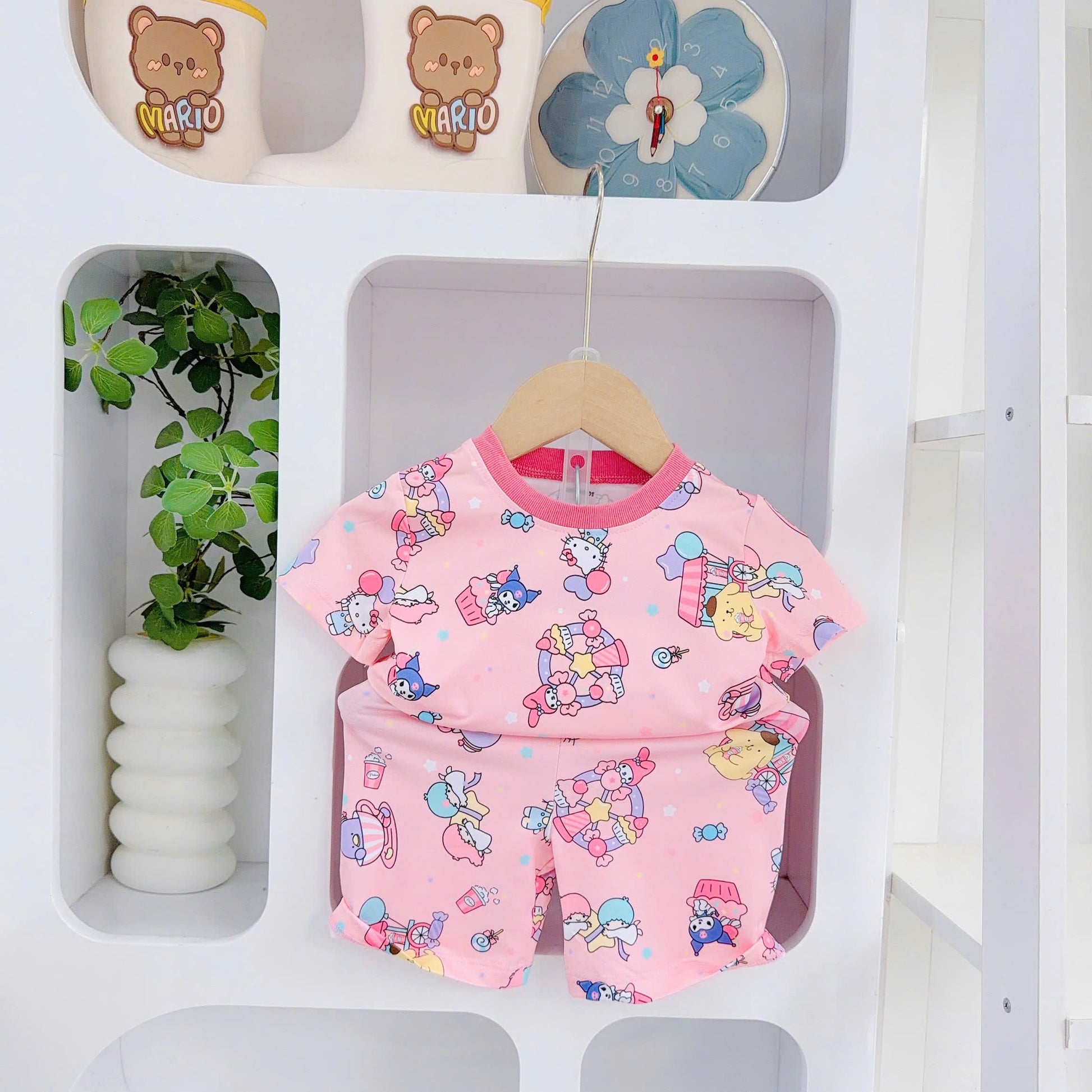 3D Cotton Yuzzin Play Suit Girls
