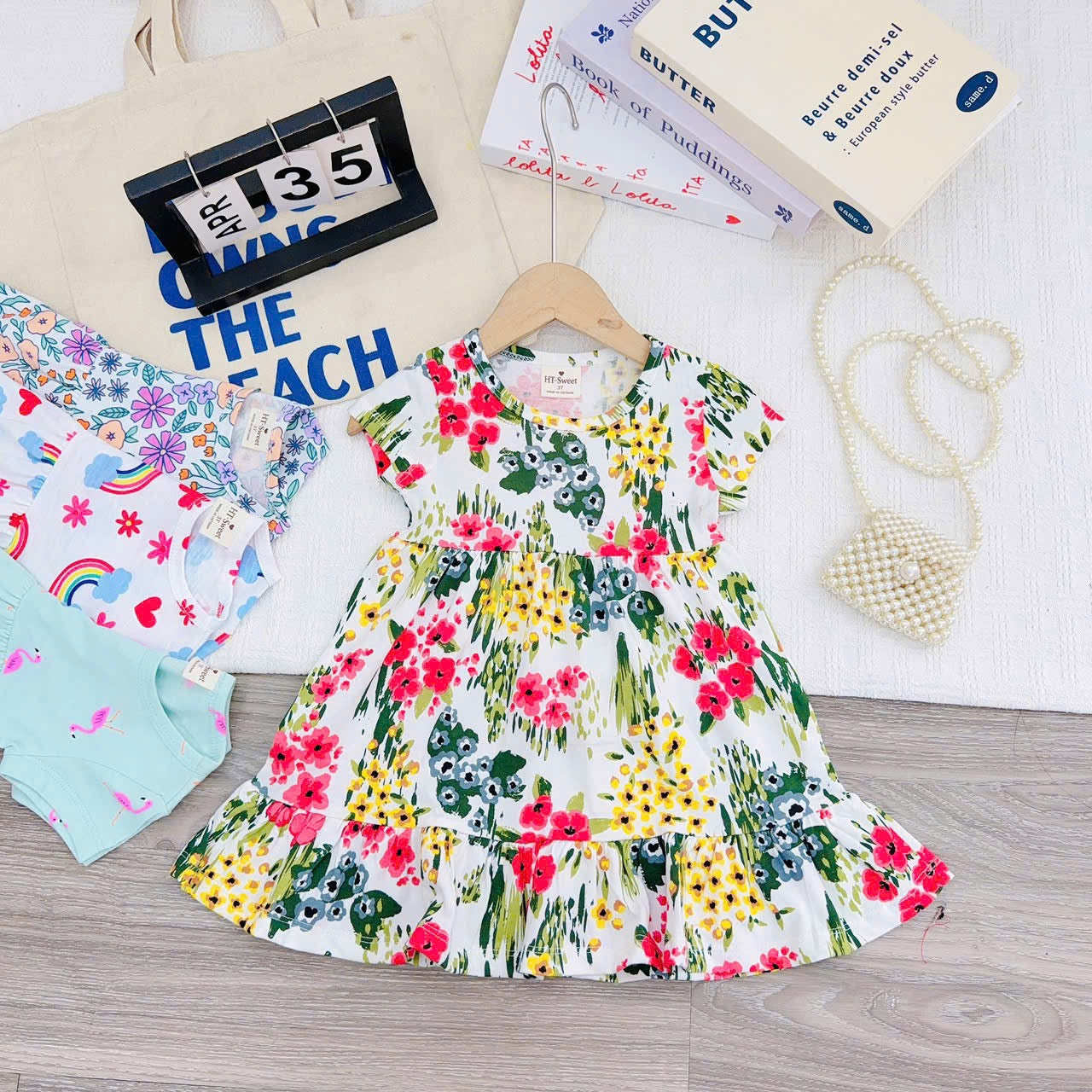 HT Short Dress Small Sizes Cotton