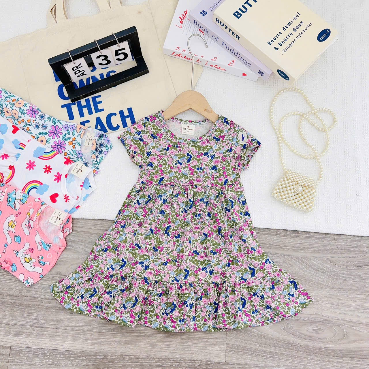 HT Short Dress Small Sizes Cotton