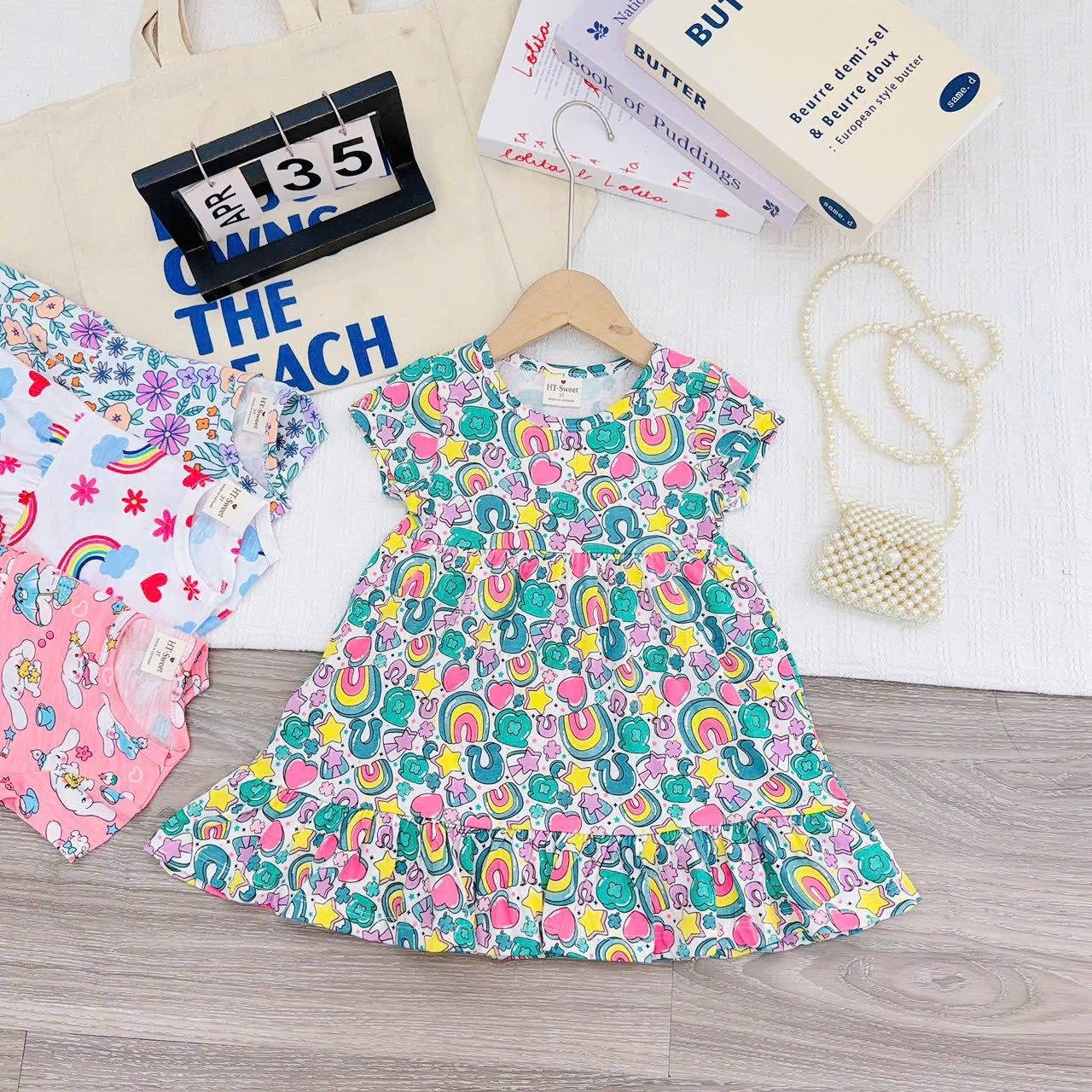 HT Short Dress Small Sizes Cotton