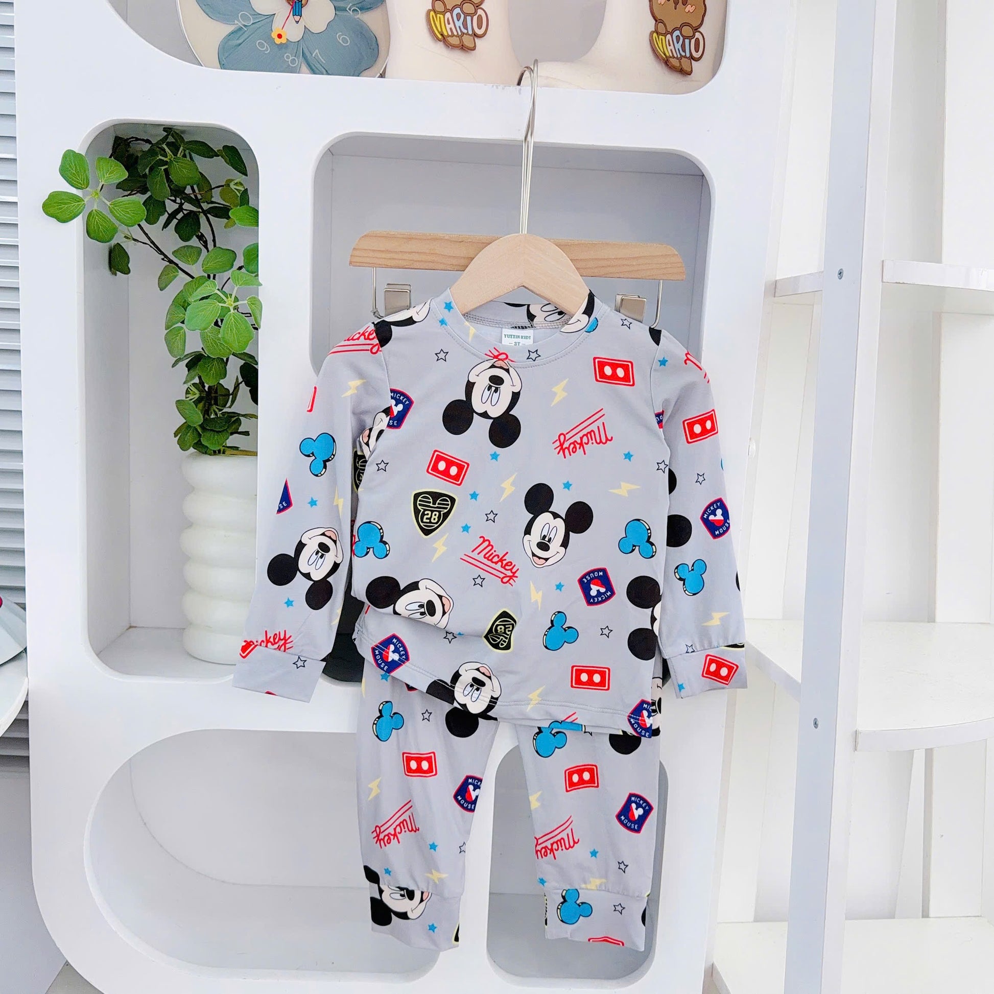 Boys Yuzzin Longsleeves 3D Cotton Pyjamas