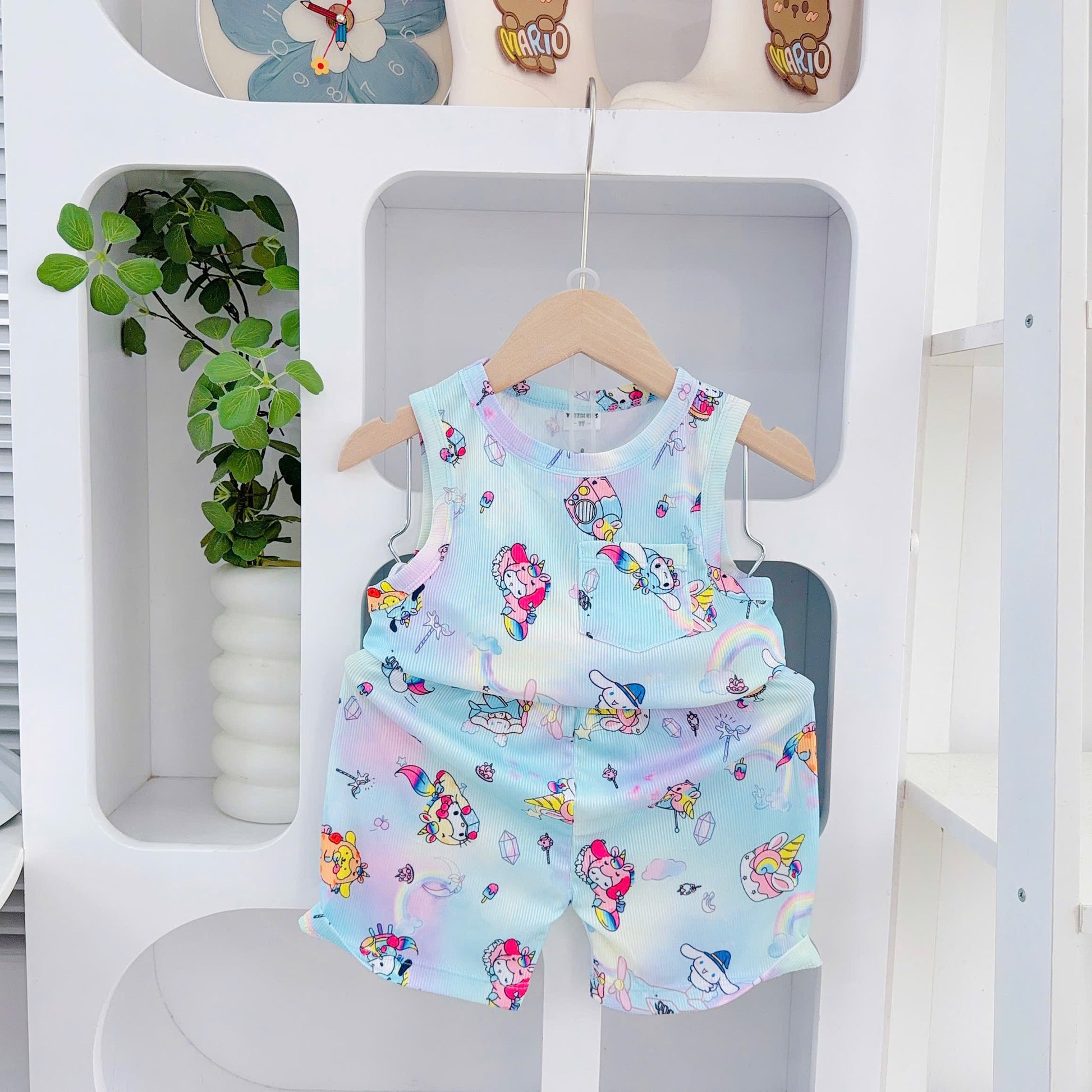 Sleeveless Yuzzin Girls Play Suit
