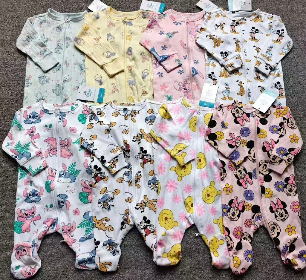 Babies Cotton Sleepsuit Footed