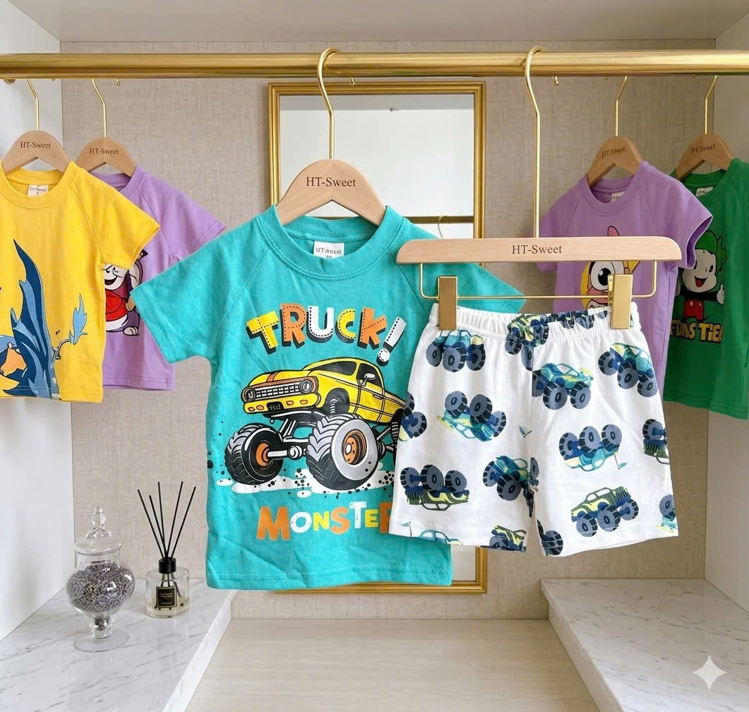 Printed Play Suits Mixed Boys and Girls