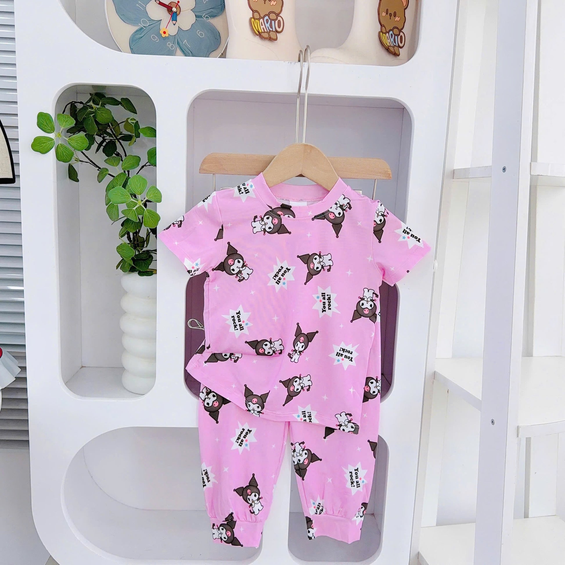 Girls 3D Cotton Yuzzin Pyjamas