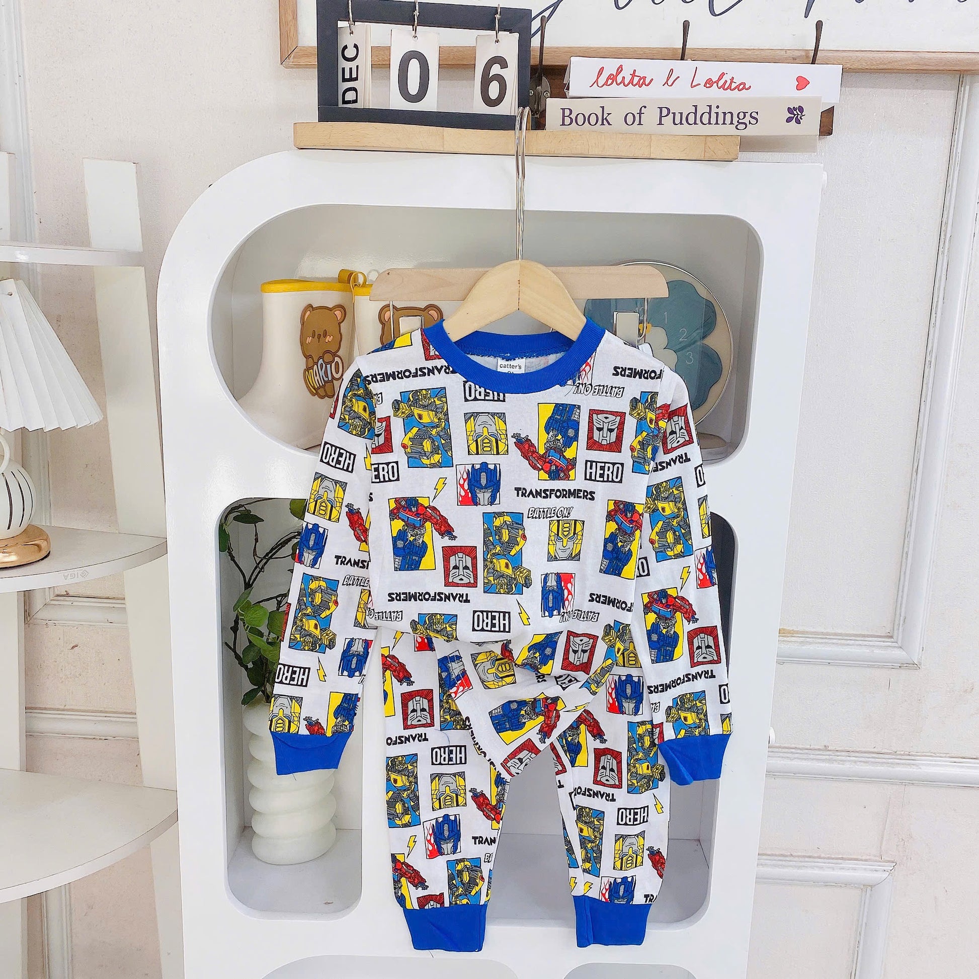 Long Sleeves Pyjamas Big Size