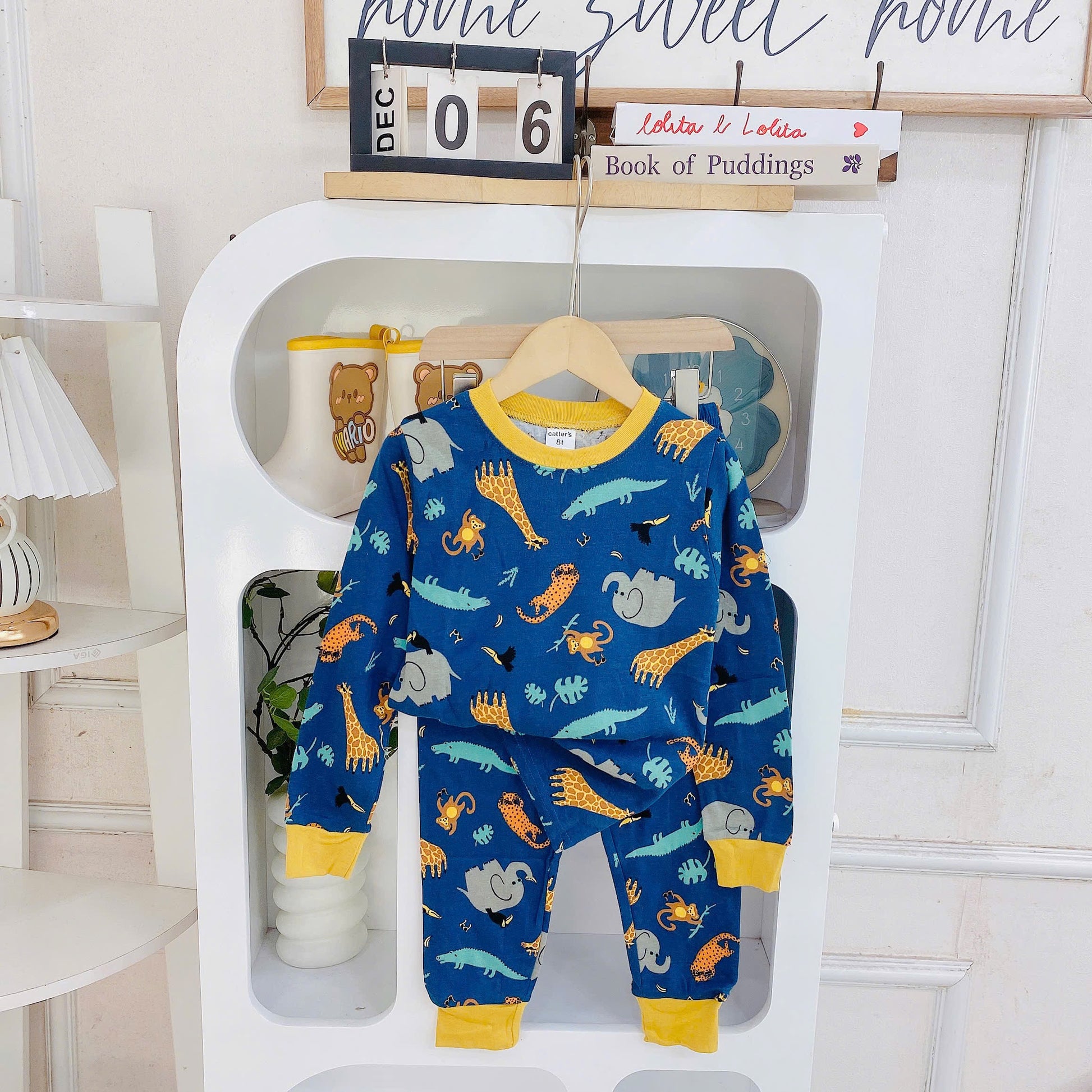 Long Sleeves Pyjamas Big Size