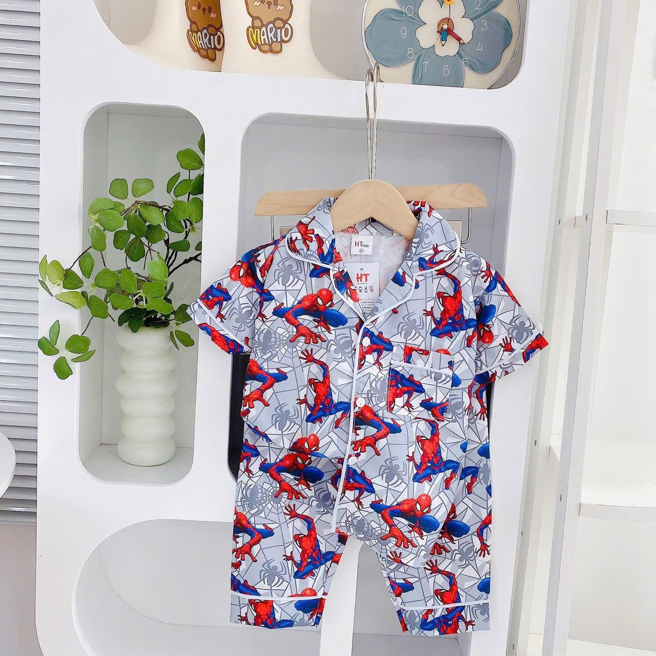 HT Button Down Pyjamas