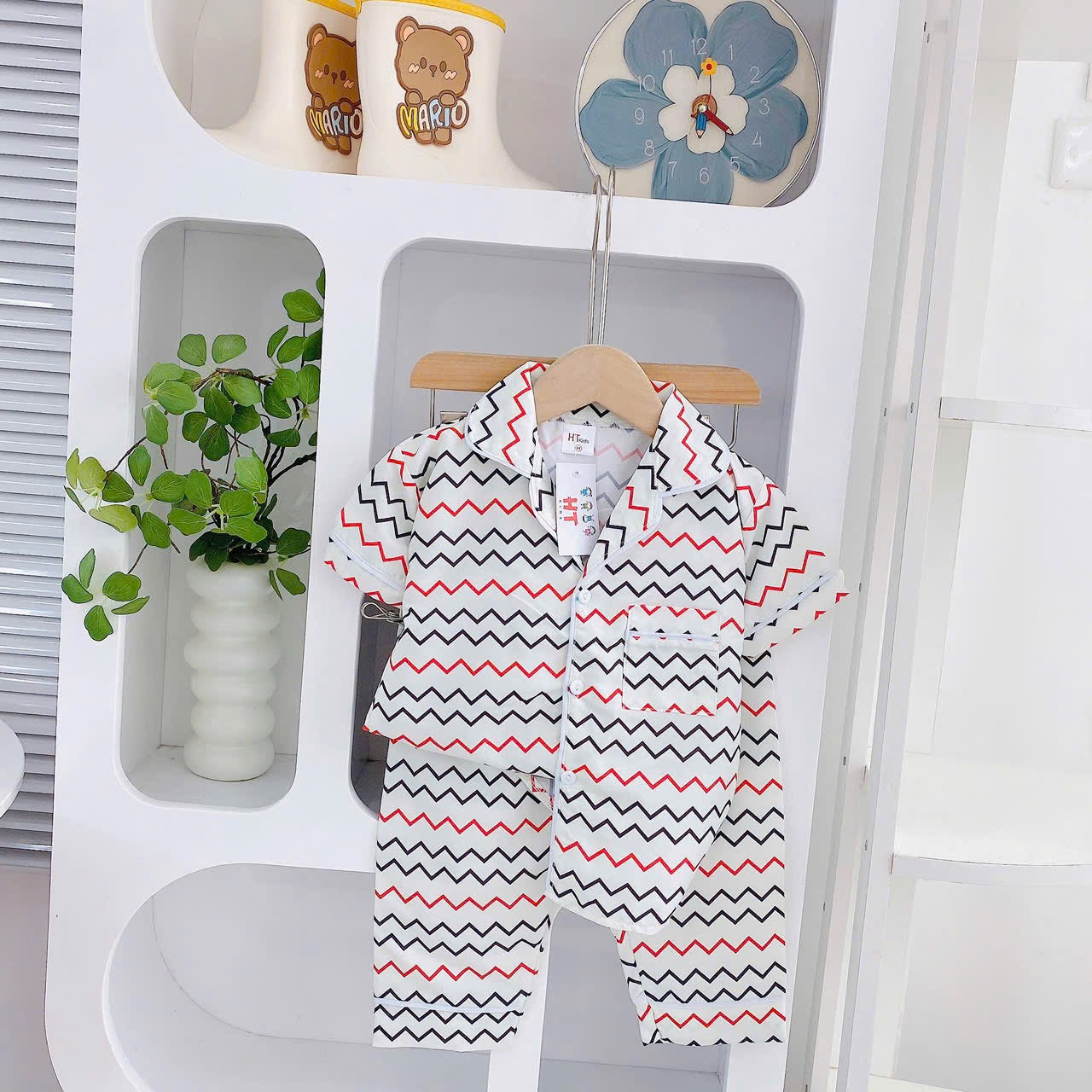 HT Button Down Pyjamas