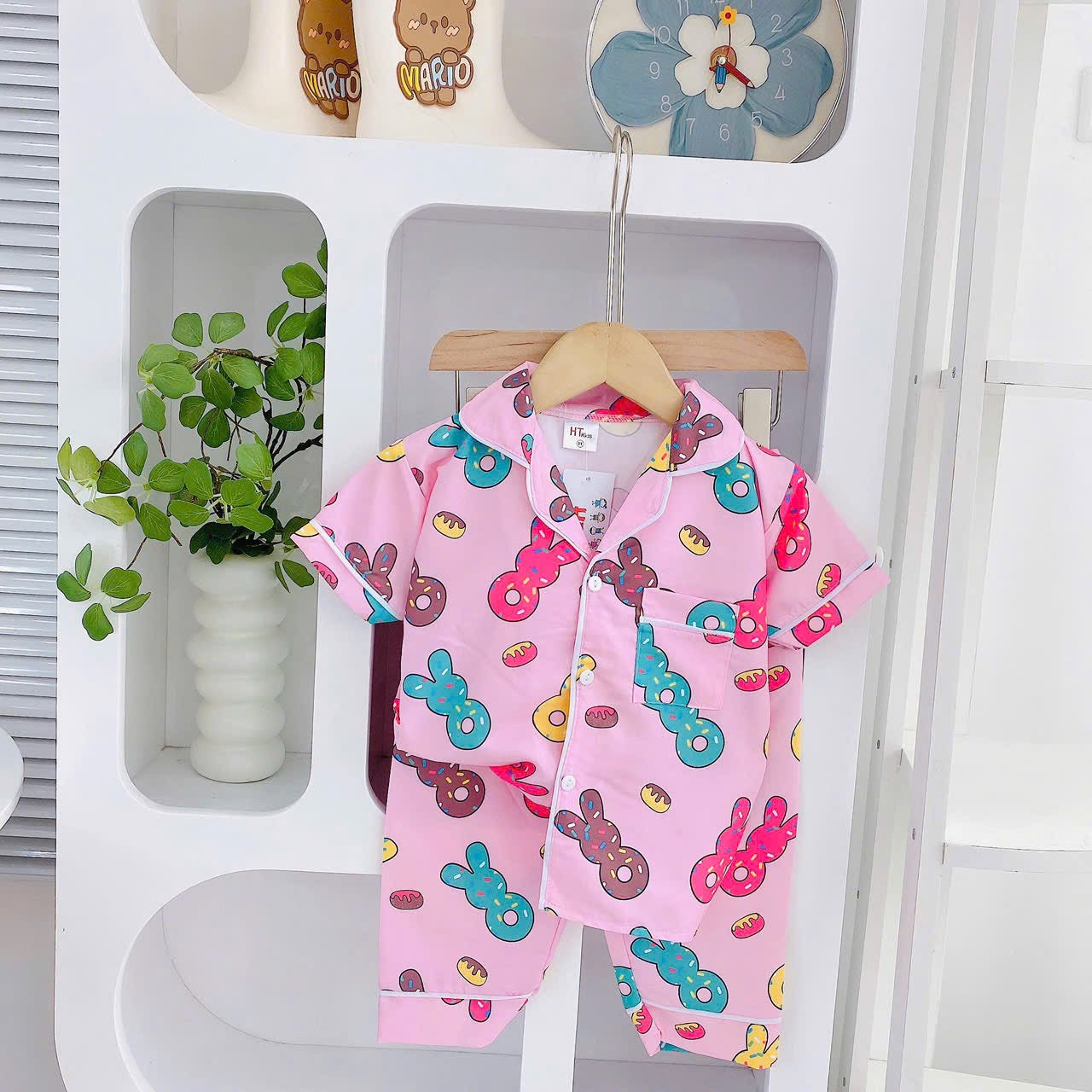 HT Button Down Pyjamas