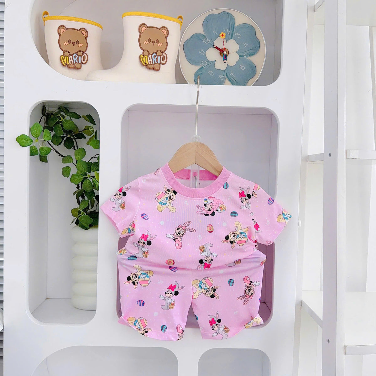 Girls 3D Cooling Cotton Playsuits