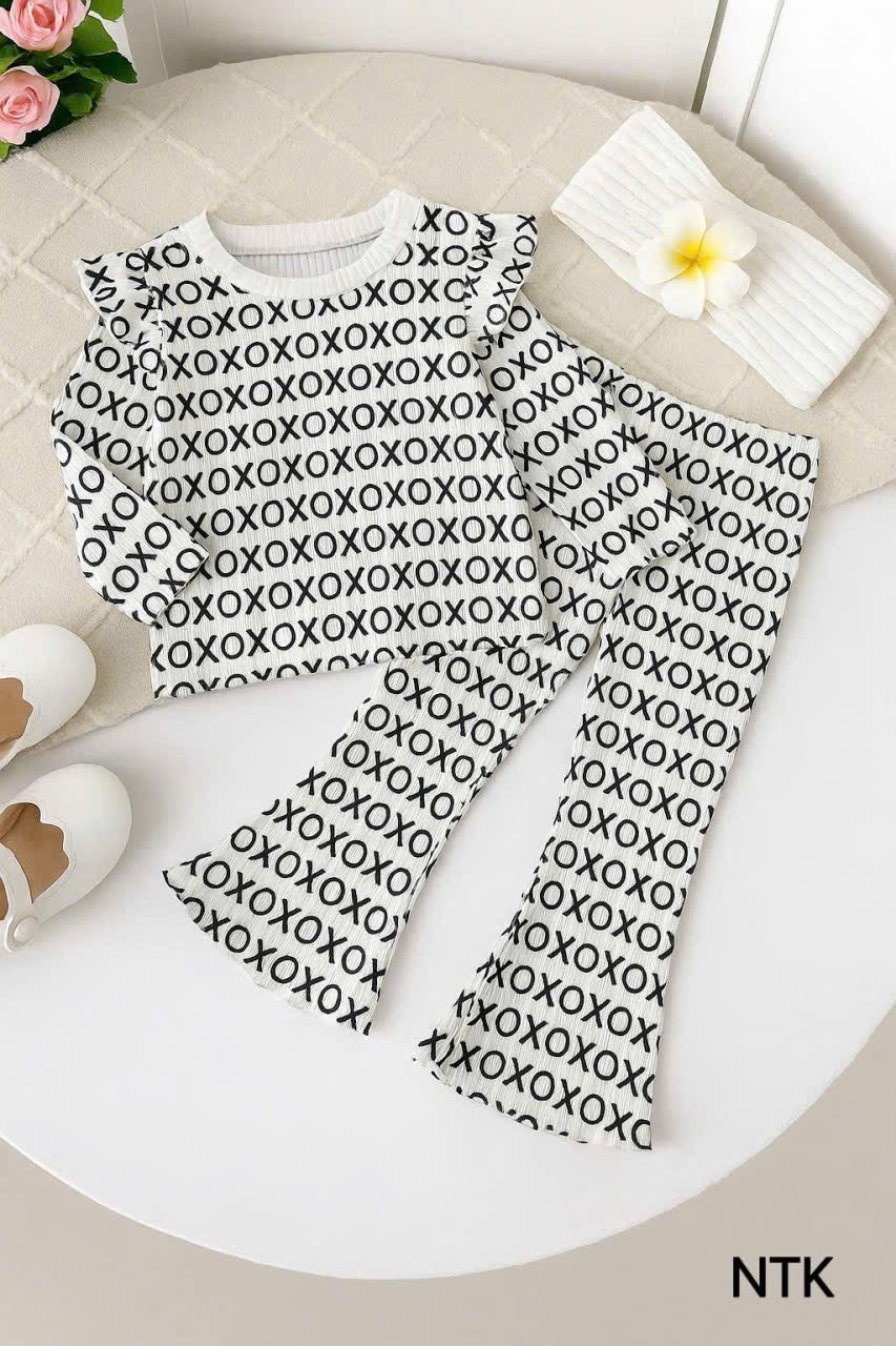 Long Sleeves Pleated Pyjamas