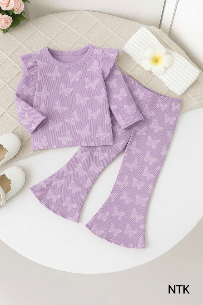 Long Sleeves Pleated Pyjamas