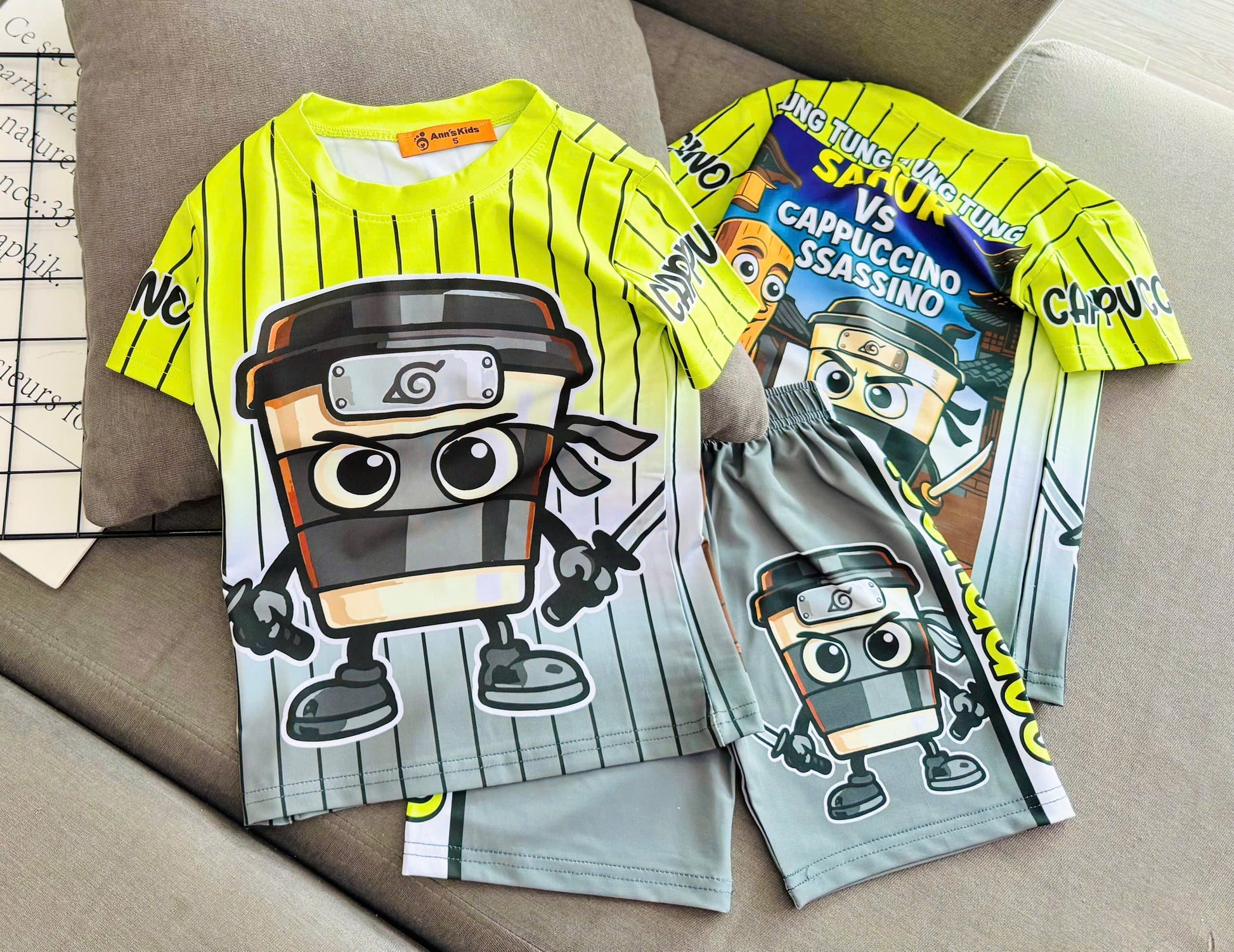 3D Cotton Boys Outfit