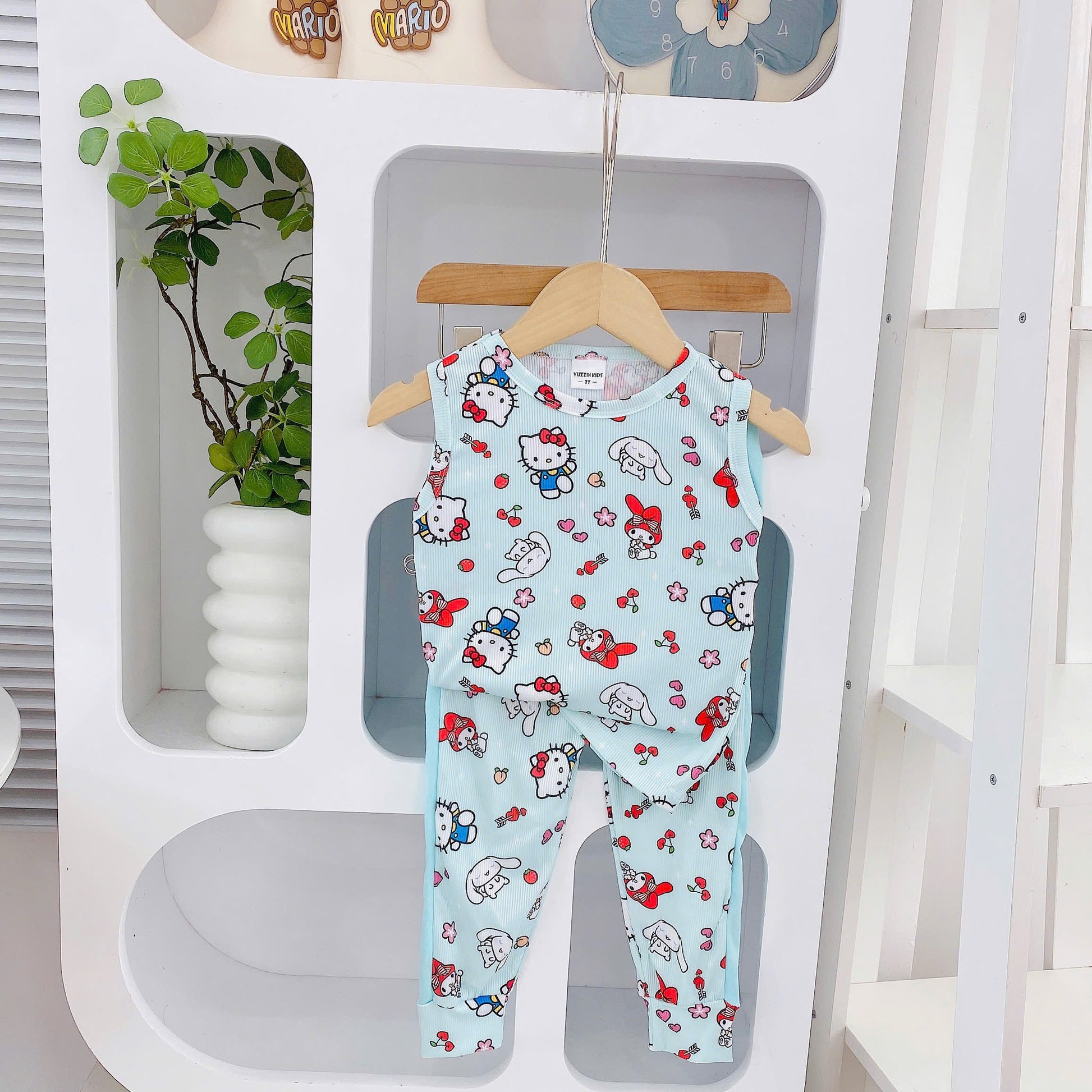 Yuzzin Sleeveless Longpants