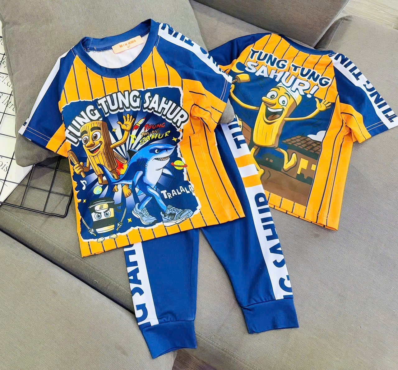 MinKids 3D cotton SSPJs