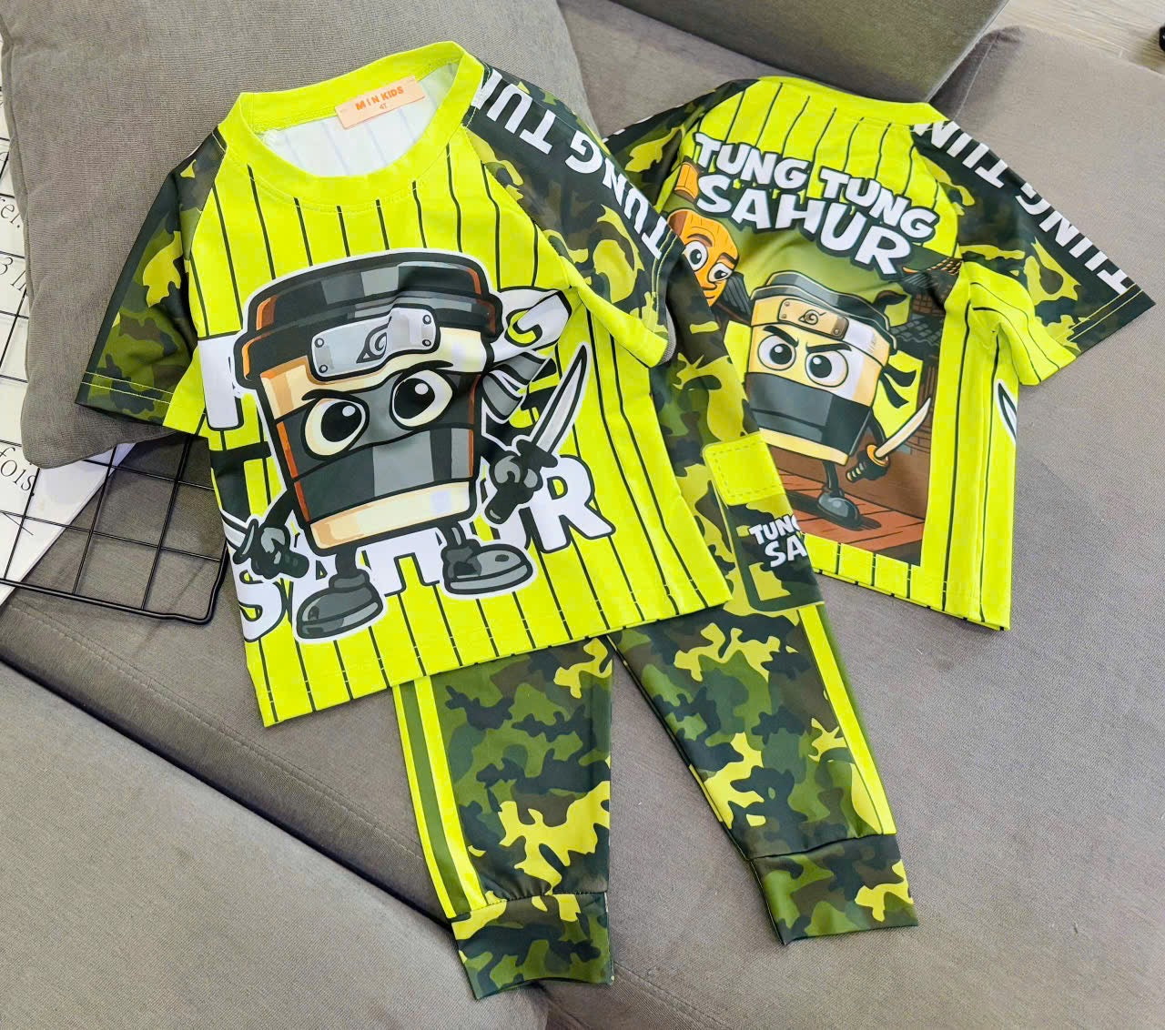 MinKids 3D cotton SSPJs