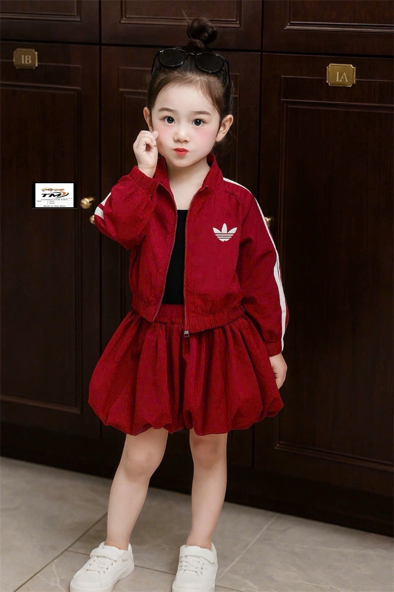 Adidas Girls Skort Set