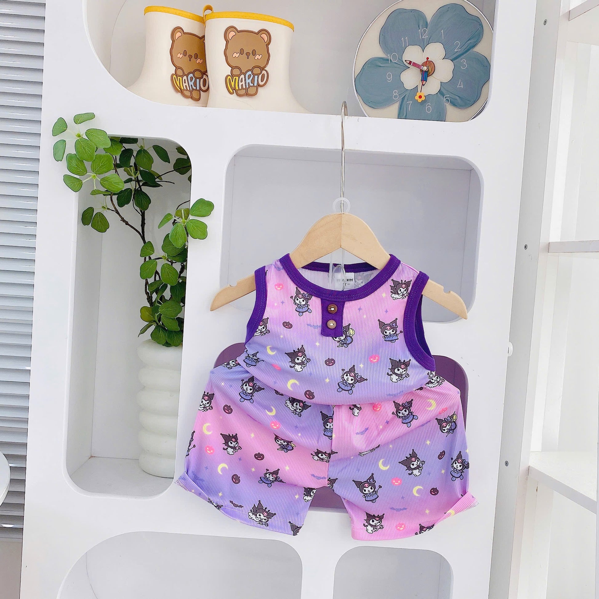 Yuzzin Sleeveless Set with Shorts