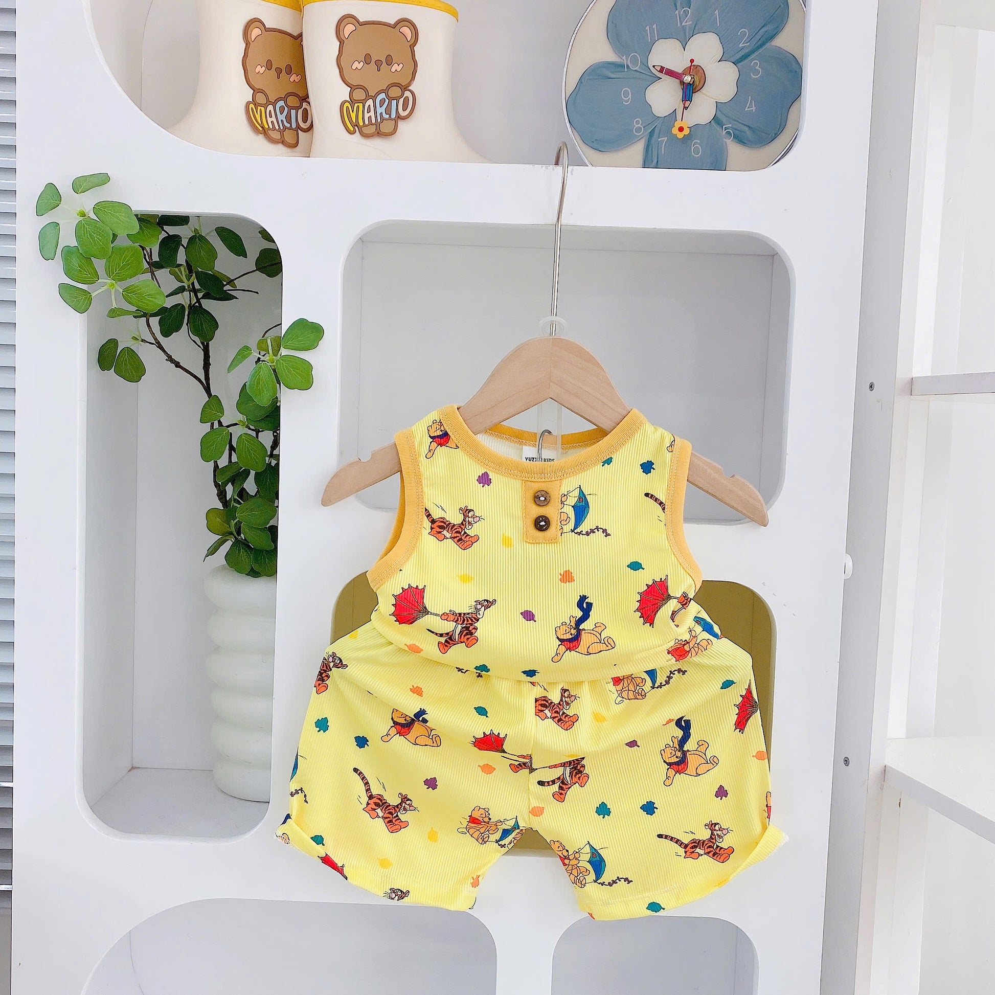 Yuzzin Sleeveless Set with Shorts