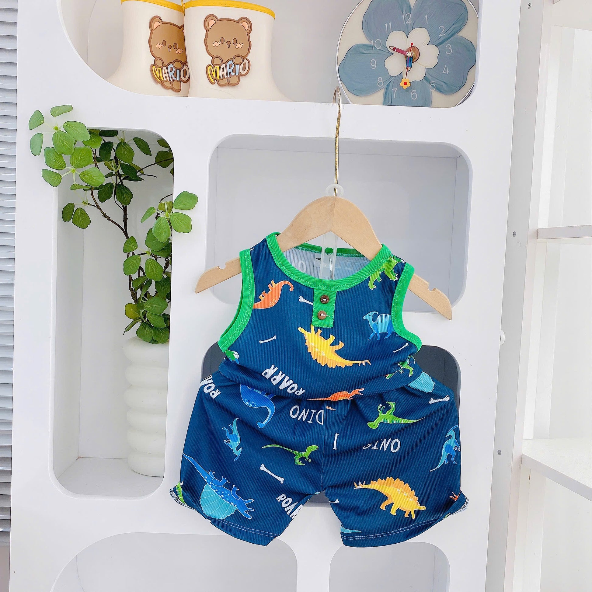 Yuzzin Sleeveless Set with Shorts