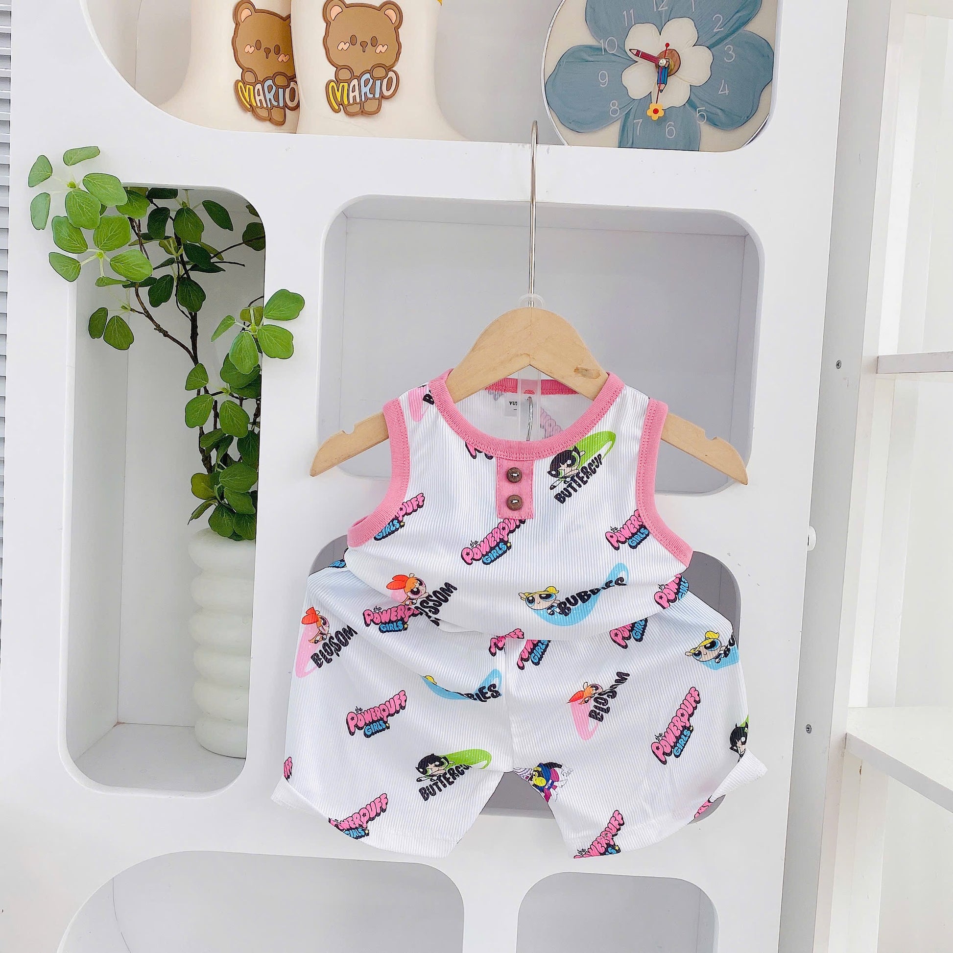 Yuzzin Sleeveless Set with Shorts