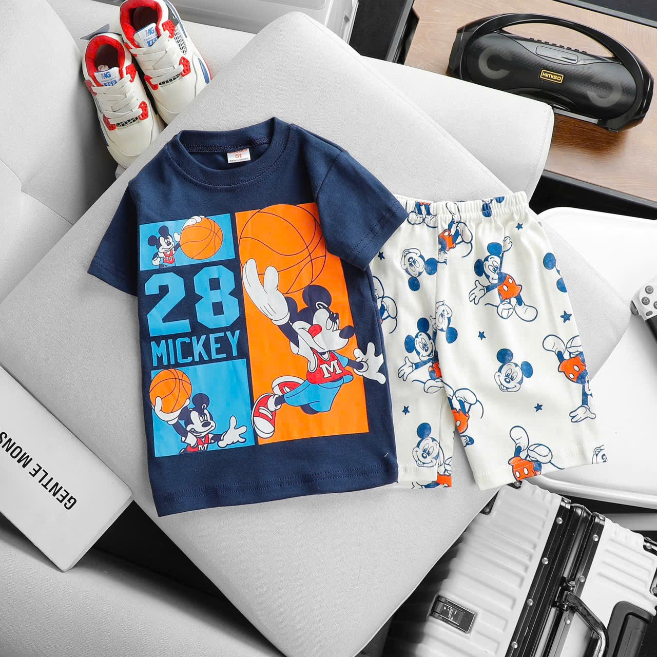 Jumping Beans Printed with Shorts