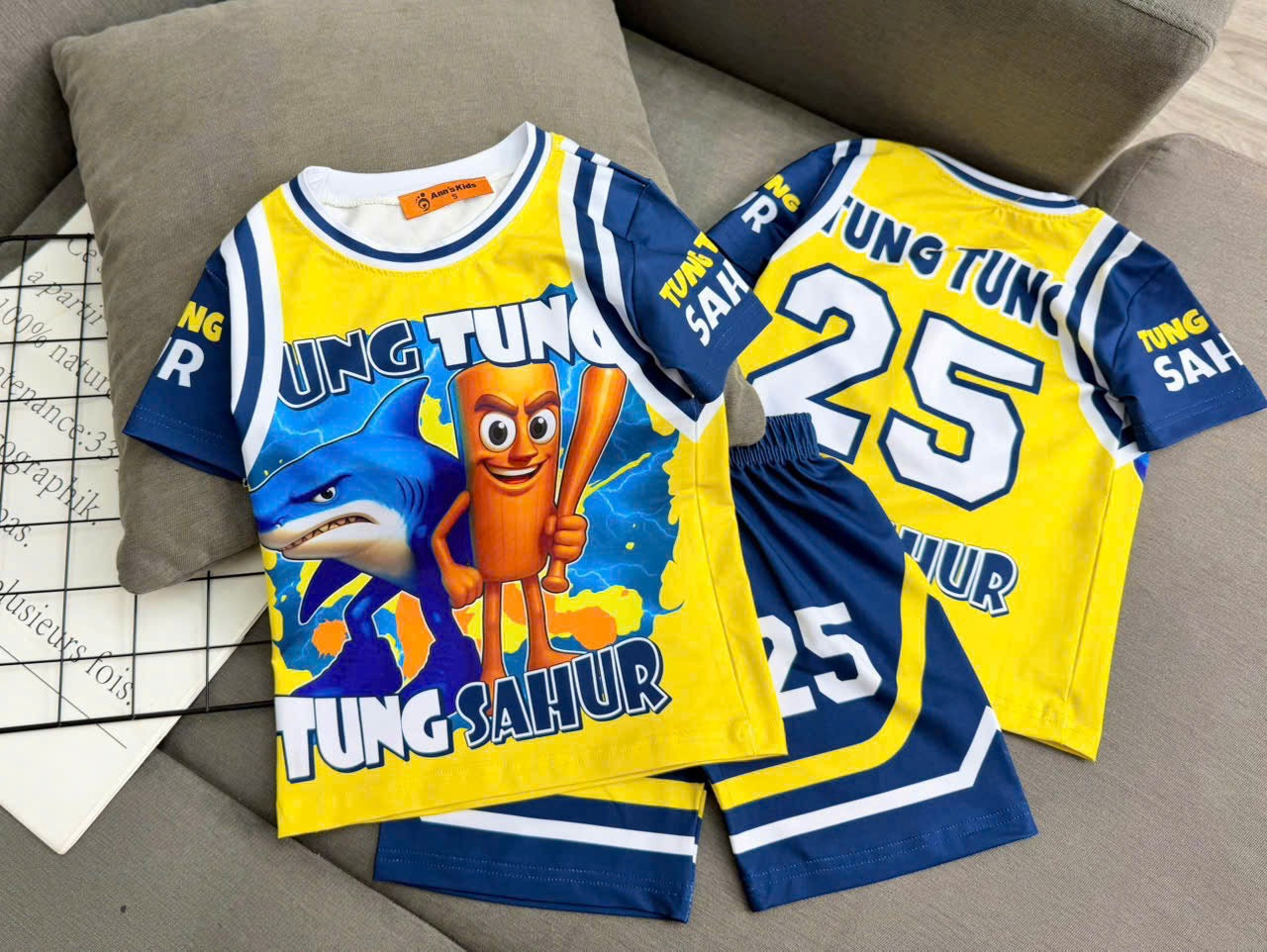 Boys 3D Cotton Playsets