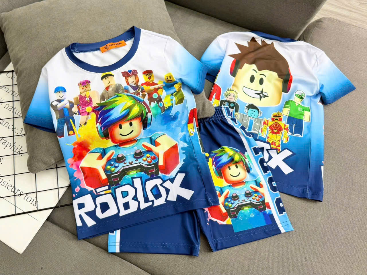 Boys 3D Cotton Playsets