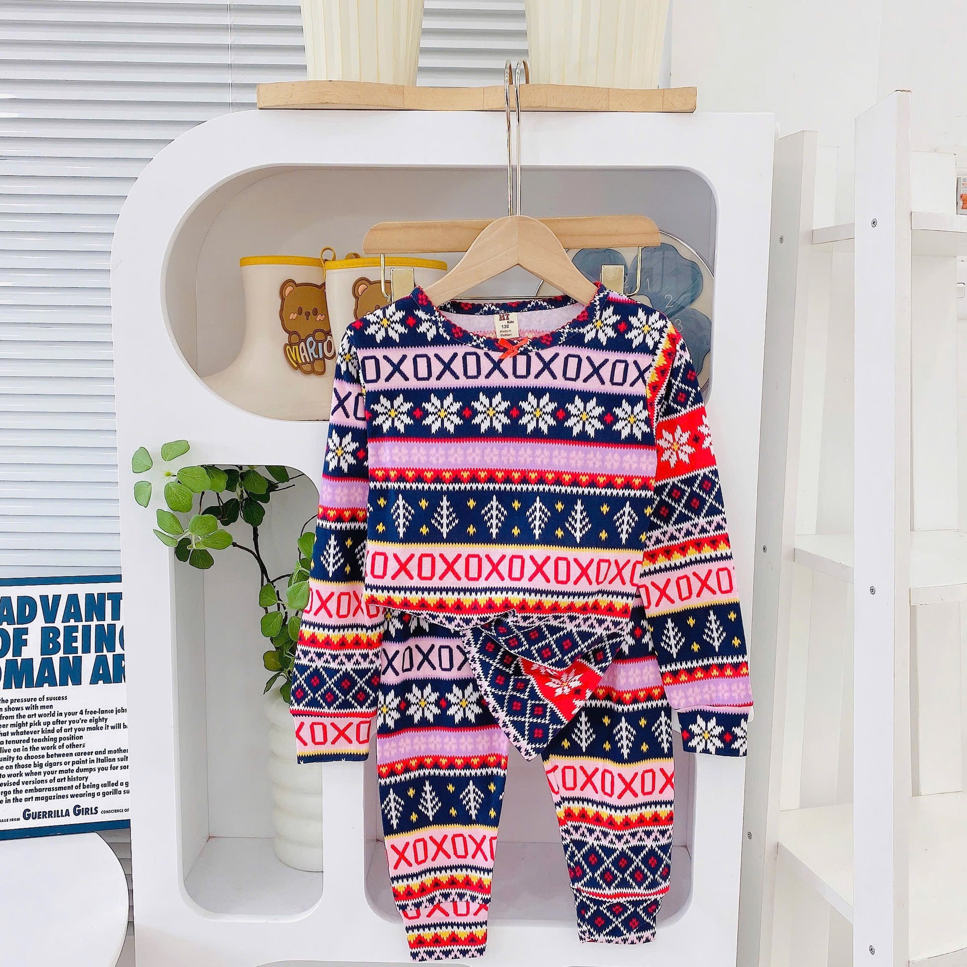 HT Long Sleeve Pyjamas Big Size