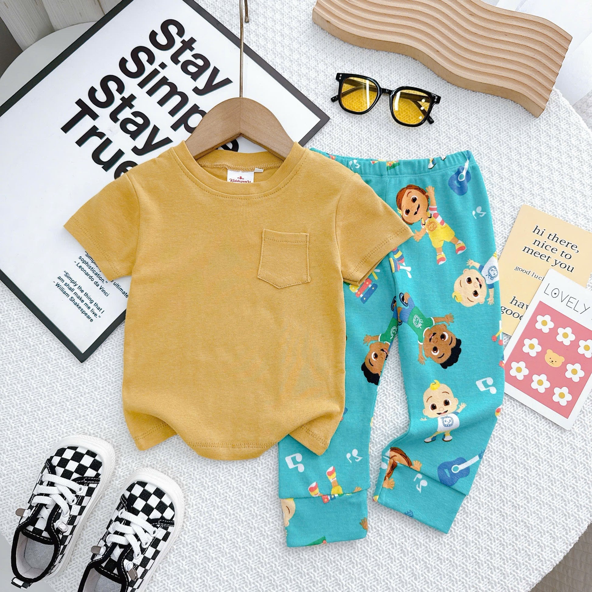 Plain Top with P. Pants