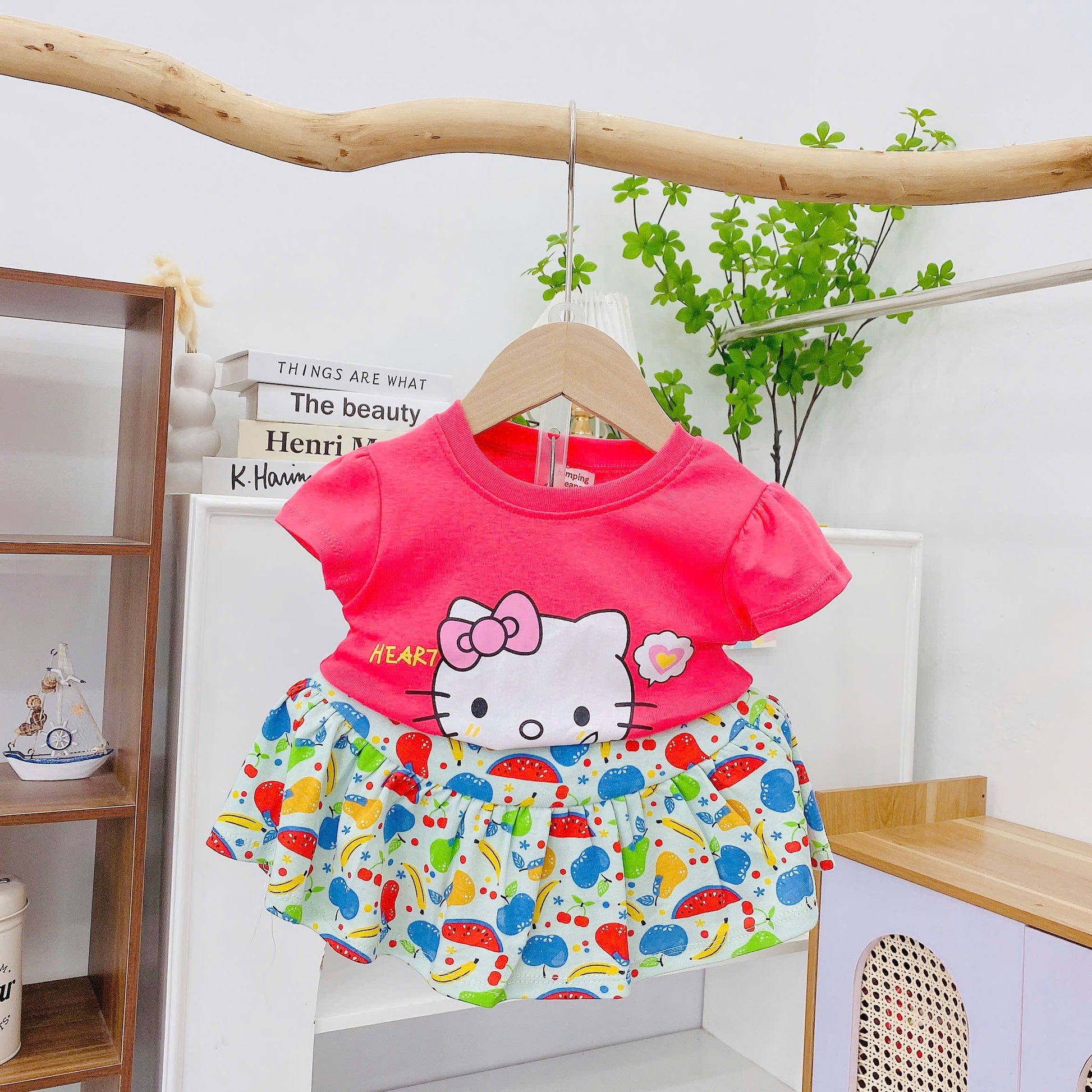 Skorts with Puffy Sleeves