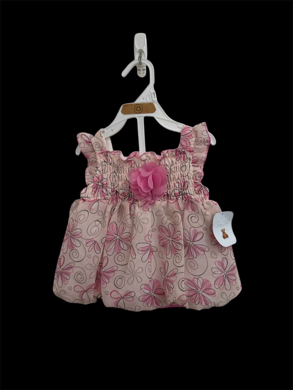 Baby Girl Sleeveless Ruffles Set