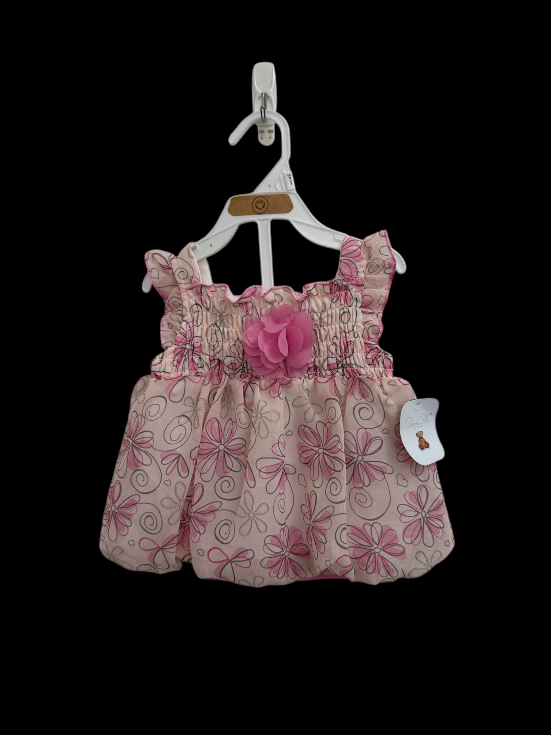 Baby Girl Sleeveless Ruffles Set