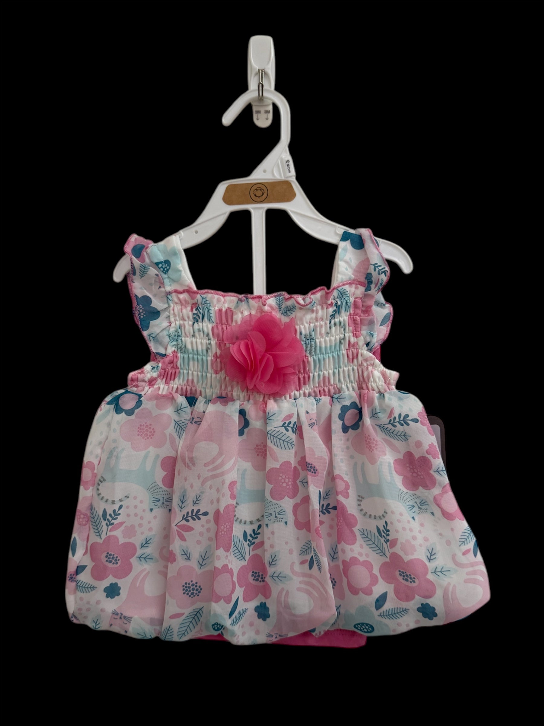 Baby Girl Sleeveless Ruffles Set